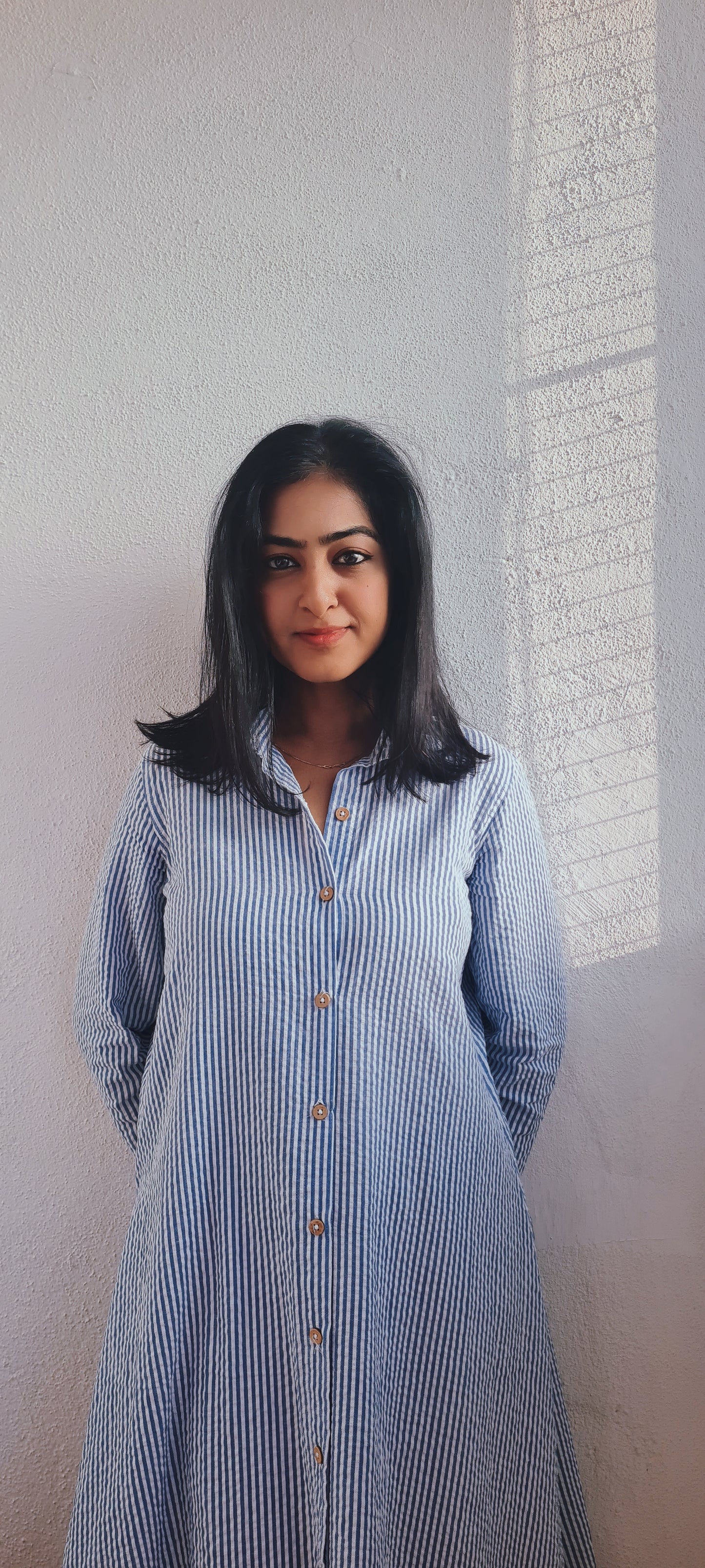 The Long Shirt Frock For Ease,Style And Comfort-FR1021