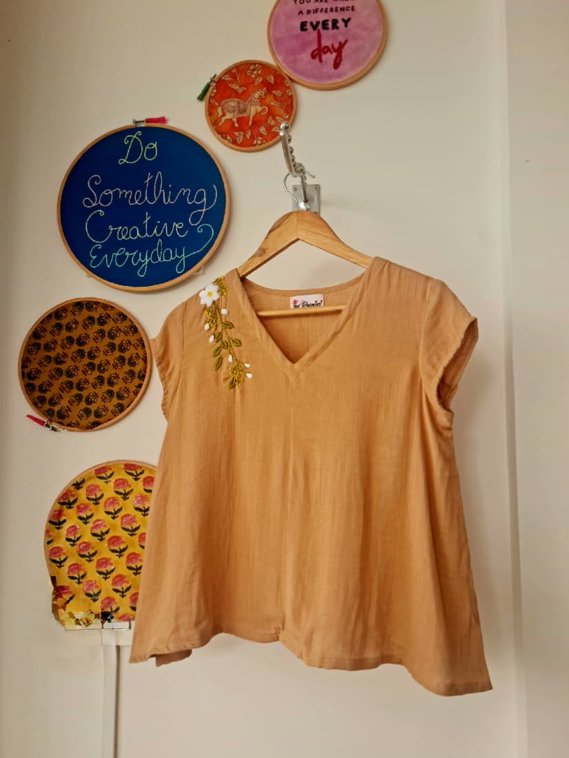 The Petal Stitch Top(ST0007)