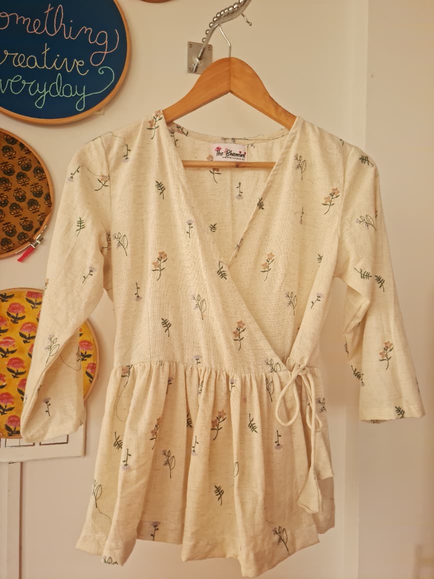 Ivory Meadow Wrap(ST0004)