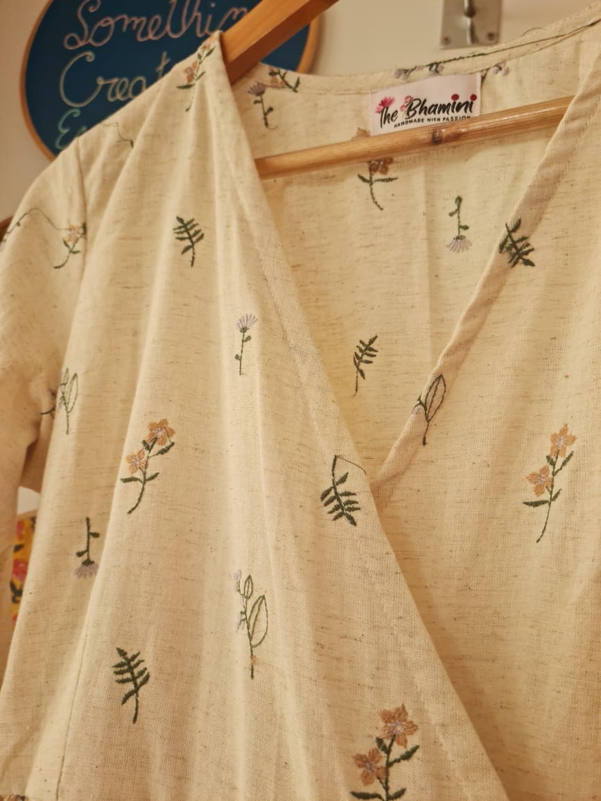Ivory Meadow Wrap(ST0004)
