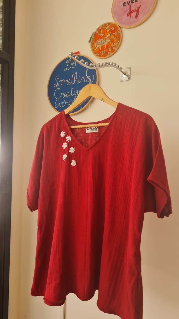 Maroon Daisy(FR1001)