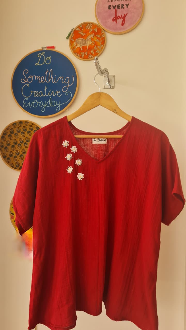 Maroon Daisy(FR1001)