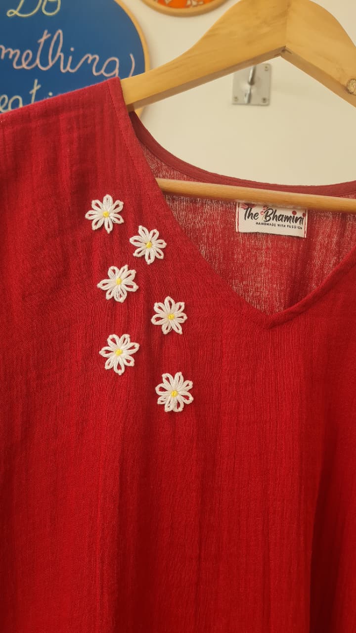 Maroon Daisy(FR1001)