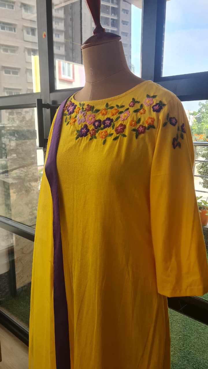 Hues of Haldi Set-CR0007