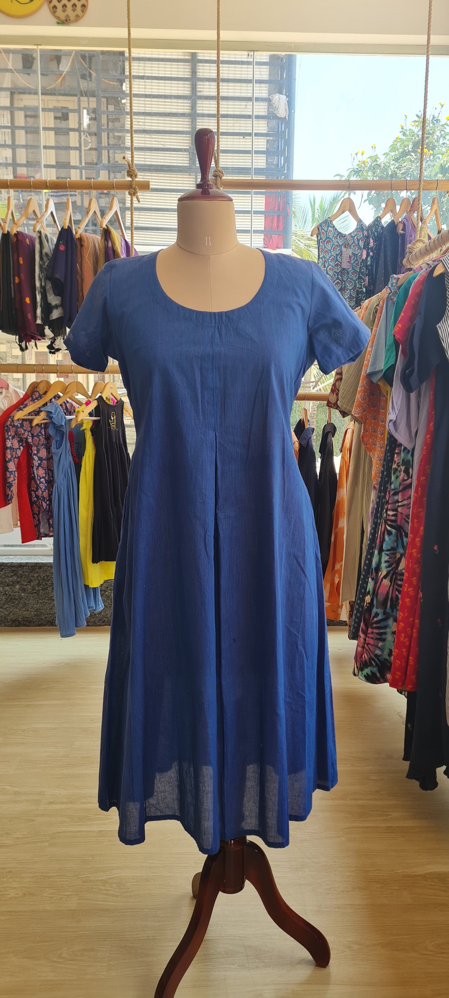 The Blue Relaxed Fit Frock