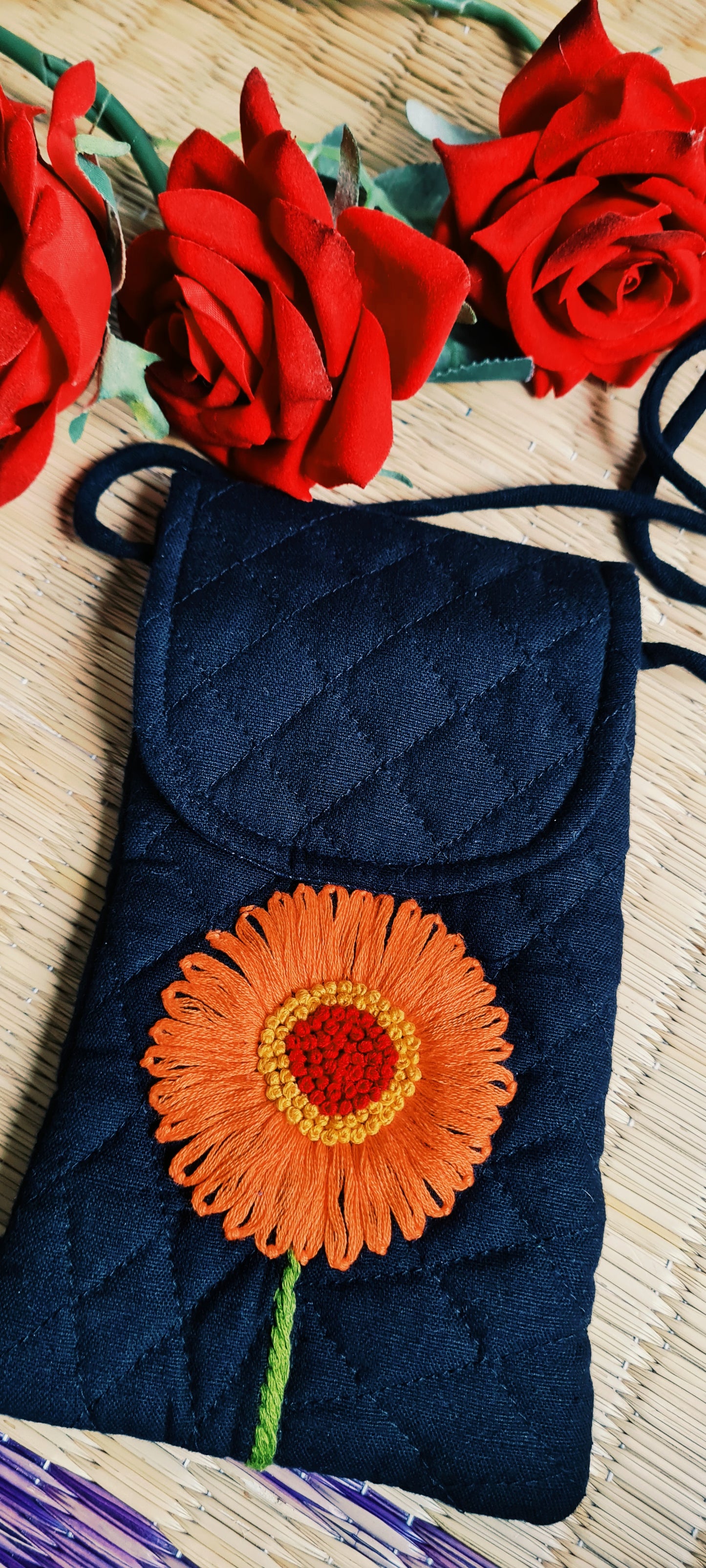 Orange Blossom Sling Bag