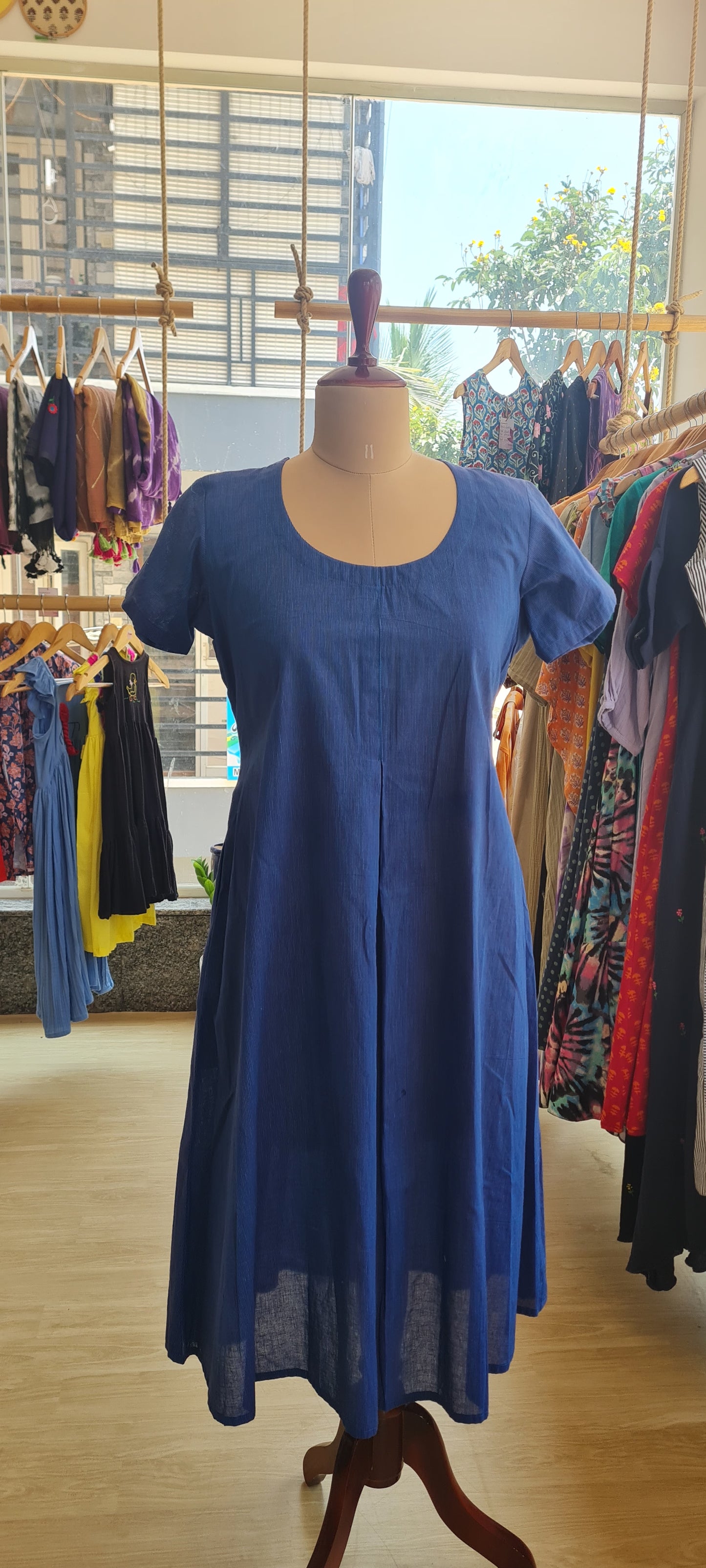 The Blue Relaxed Fit Frock