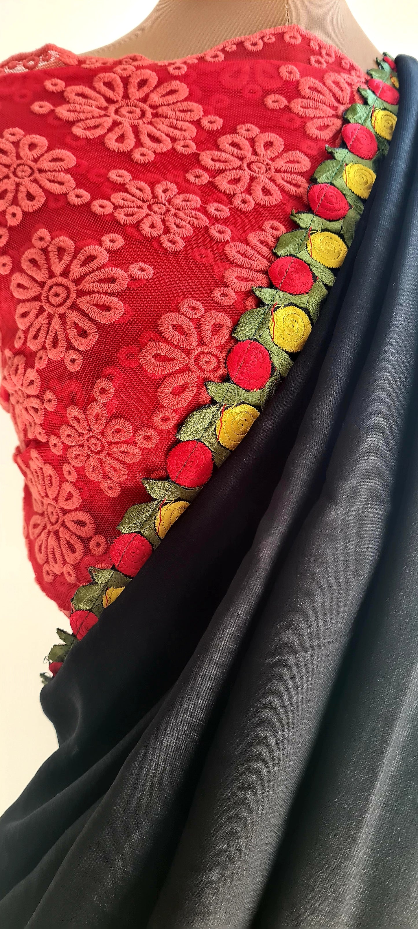 The Black Saree..