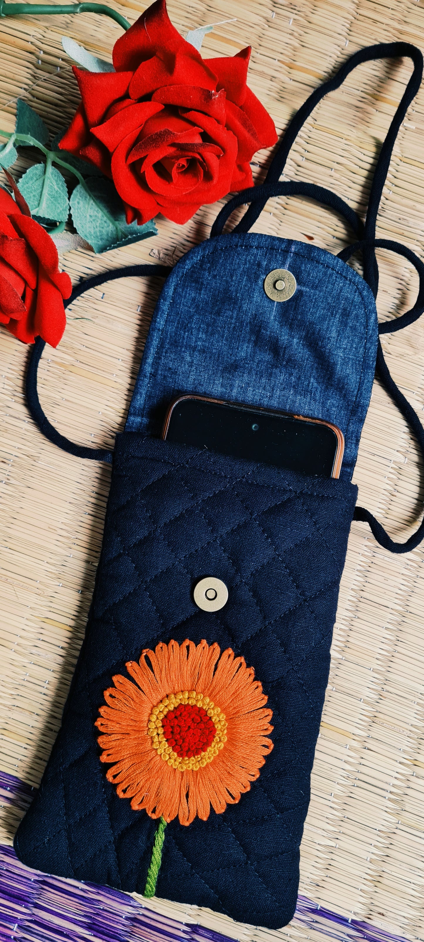 Orange Blossom Sling Bag