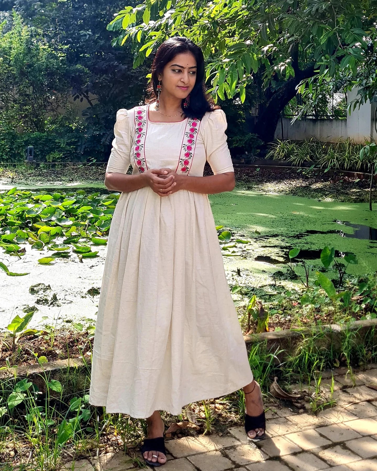 Lotus Waves Frock