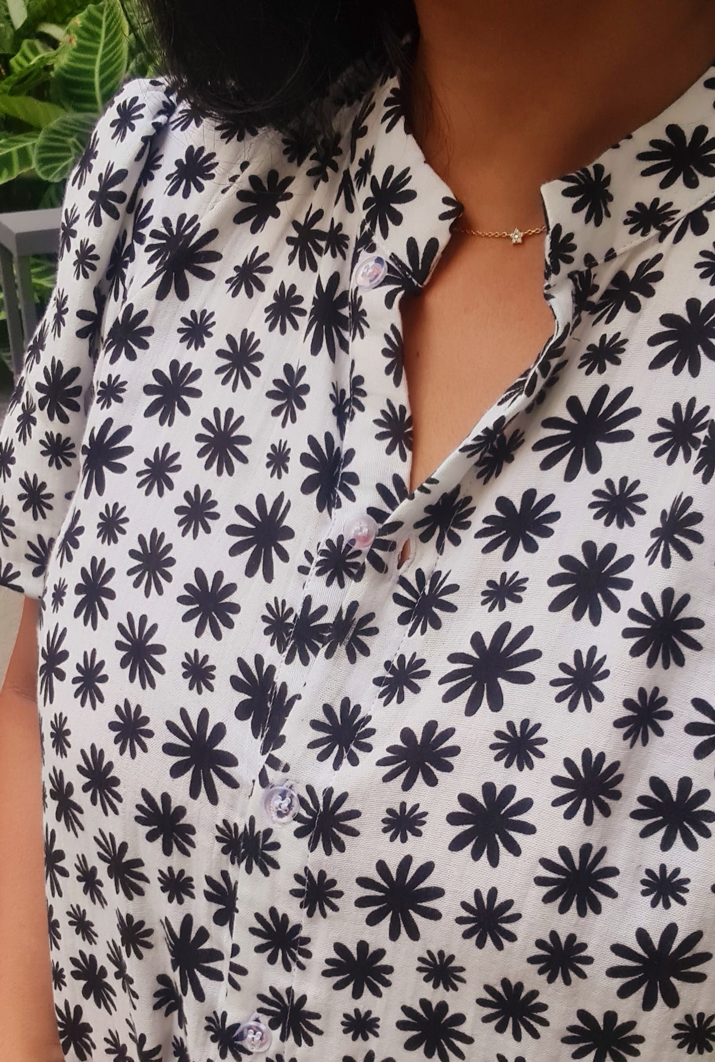 High Low Cotton Shirt..
