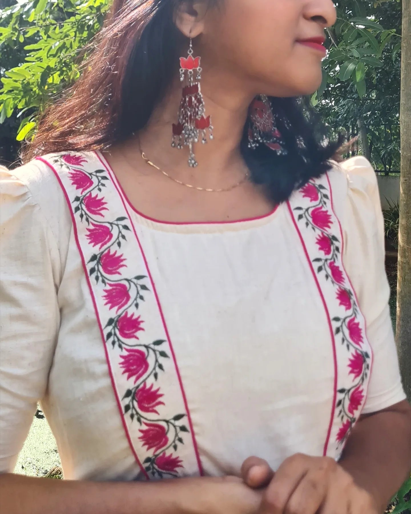 Lotus Waves Frock