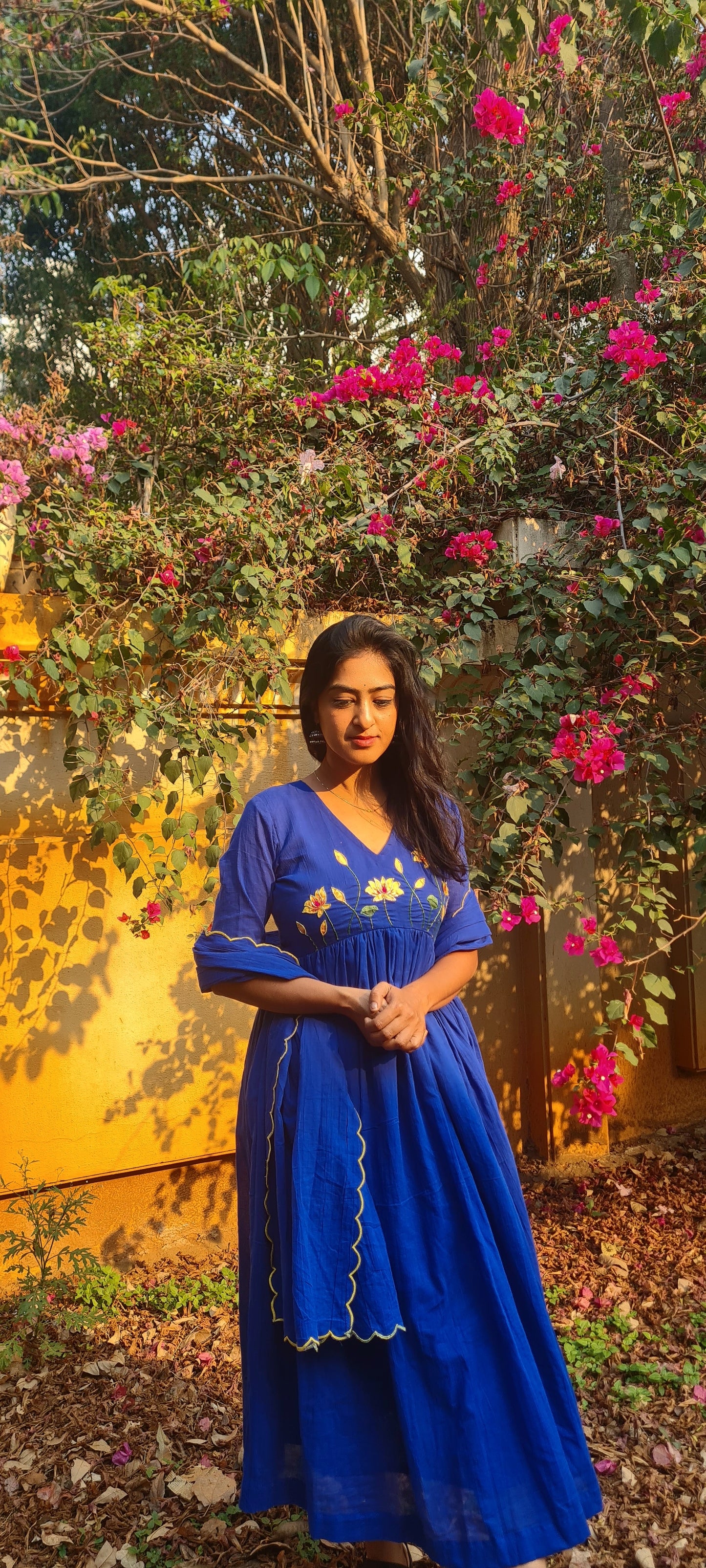 Beauty of The Waves Alia Cut Frock