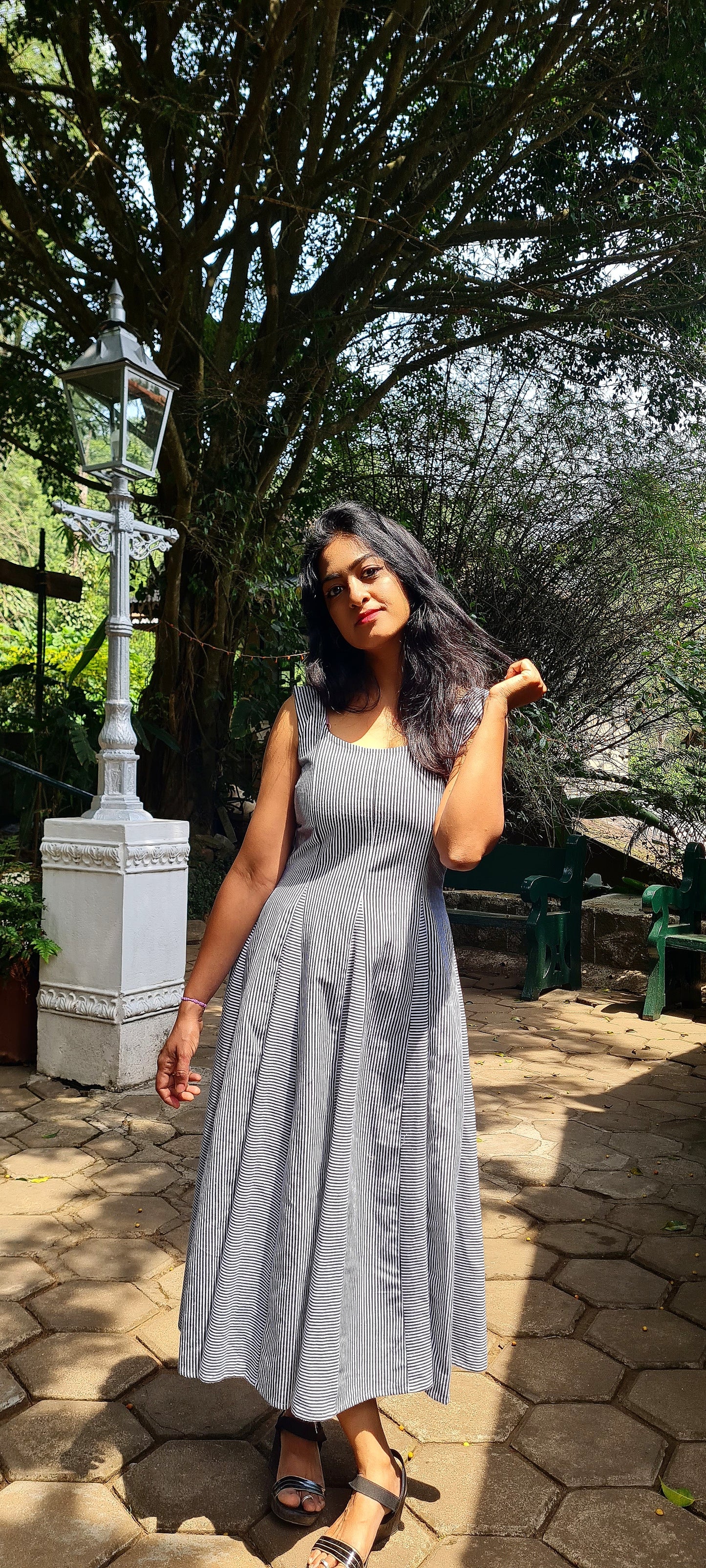 Stripe Symphony Frock