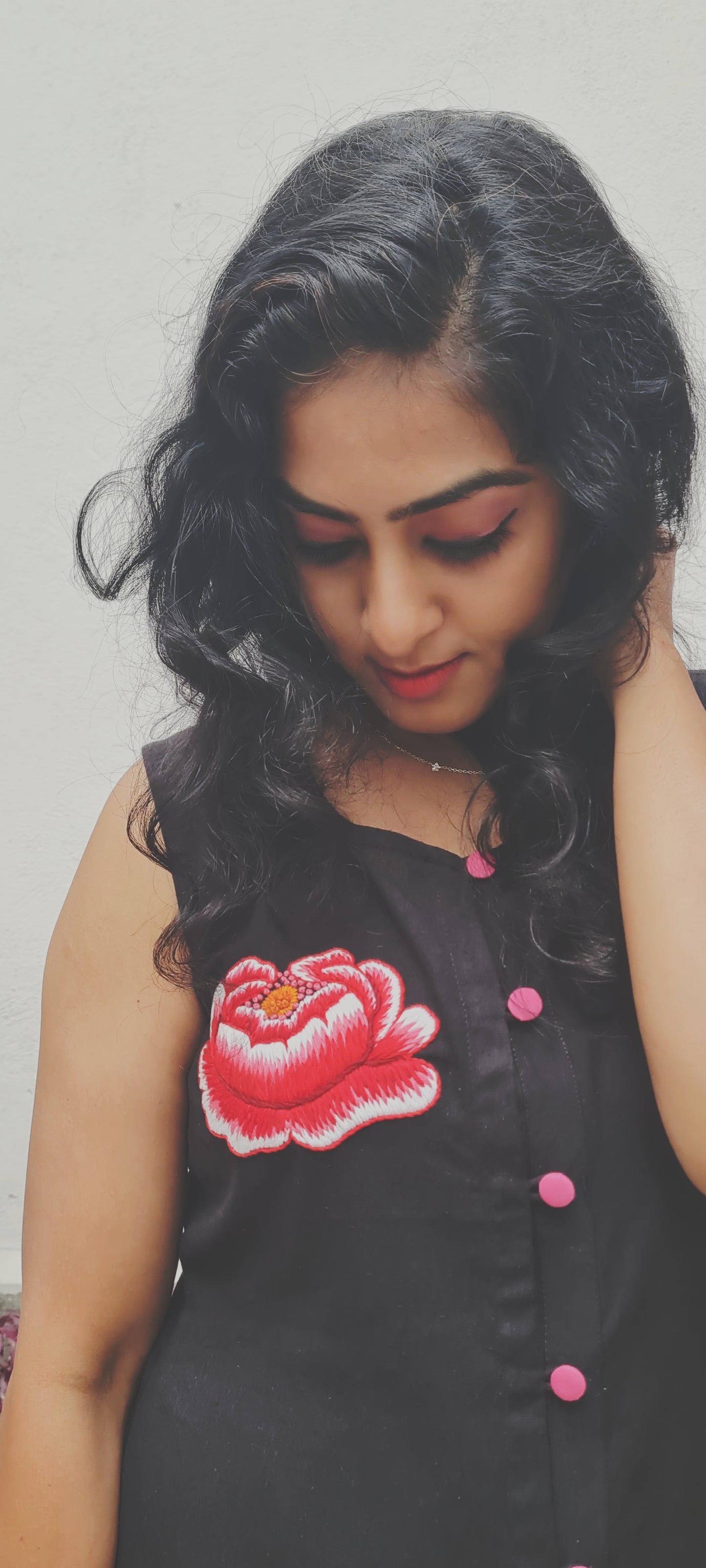 Embroidering the lotus, you weave threads of serenity and elegance, creating a tapestry of beauty that reflects the timeless grace of nature's perfection....