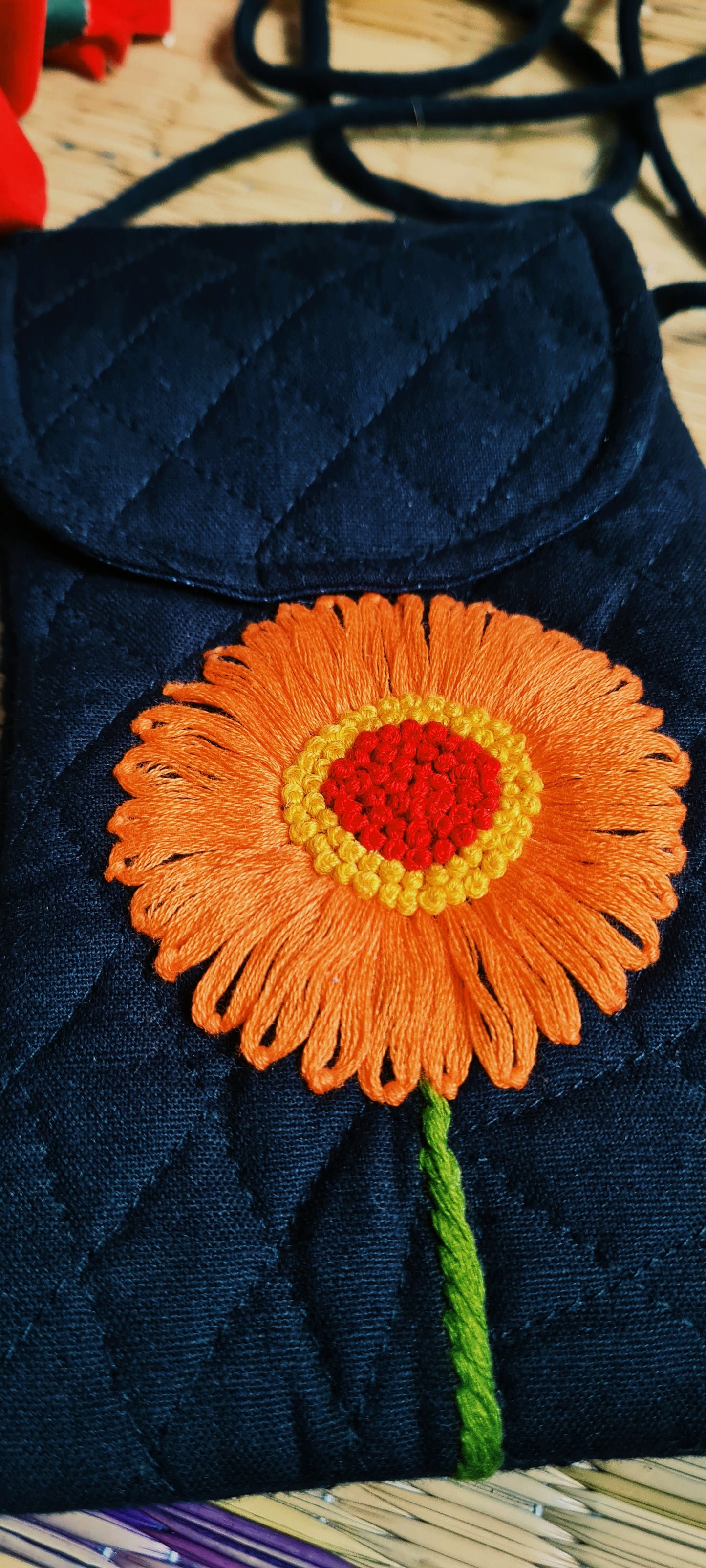 Orange Blossom Sling Bag