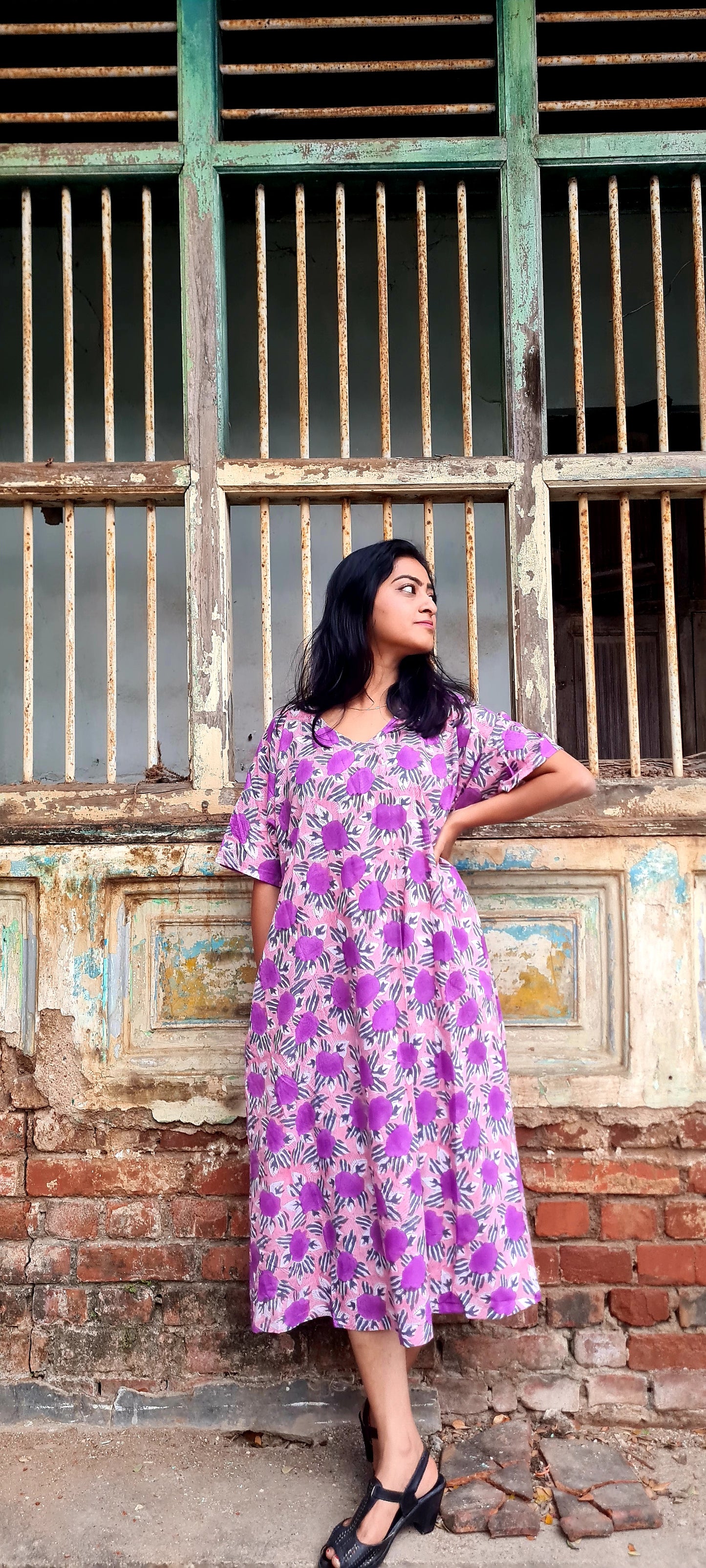 Petals ans Posies Relaxed Fit Frock (Copy)