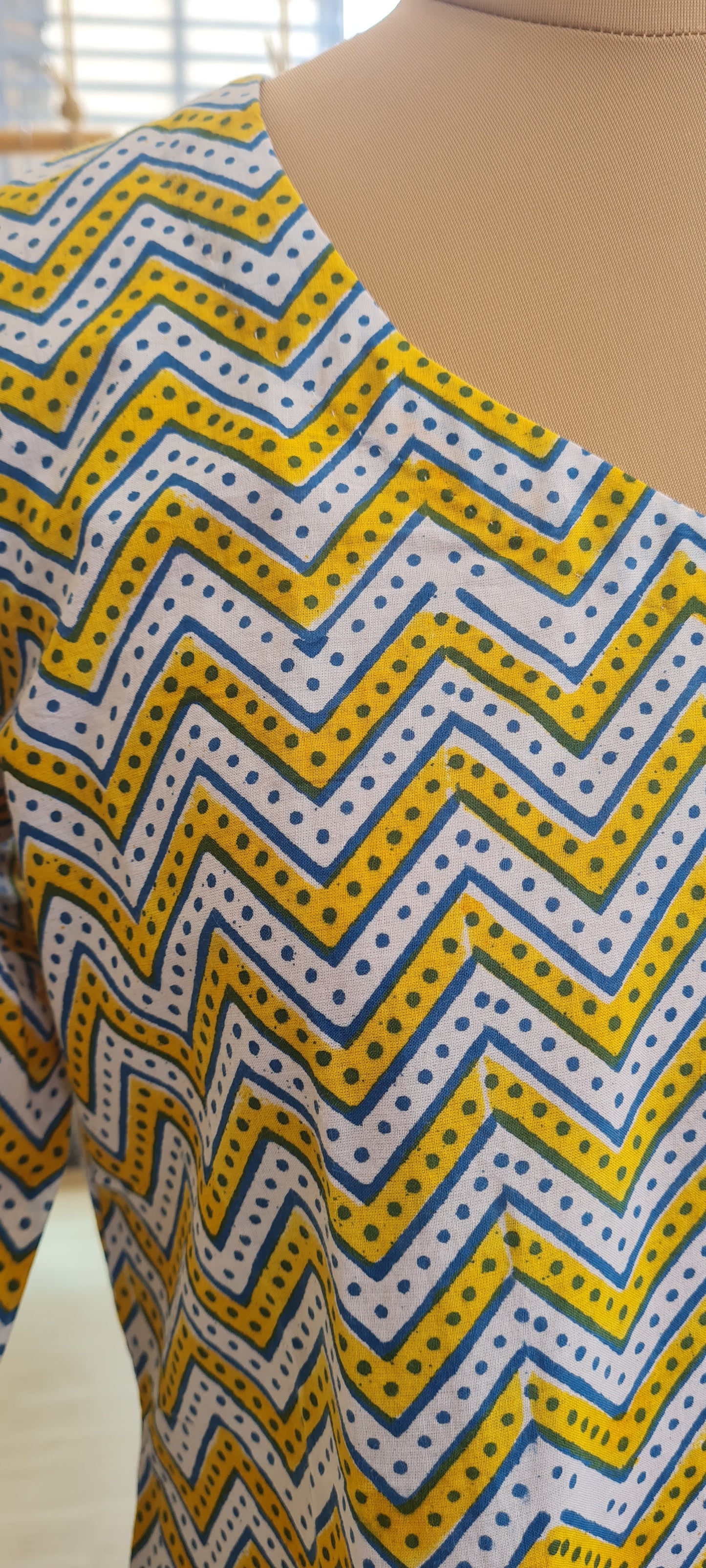 The Stripe Cotton Kurti