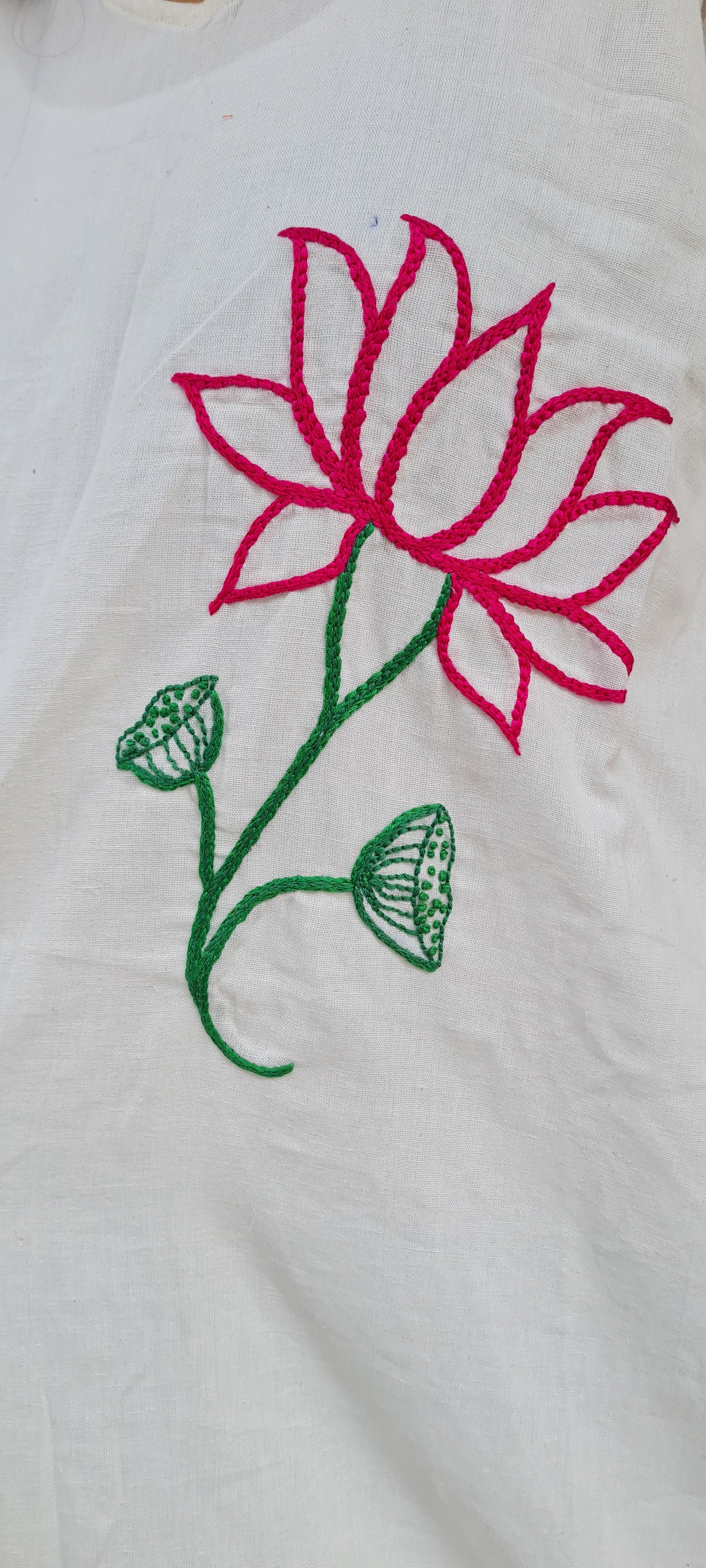 Lotus Blossom Long kaftan Top