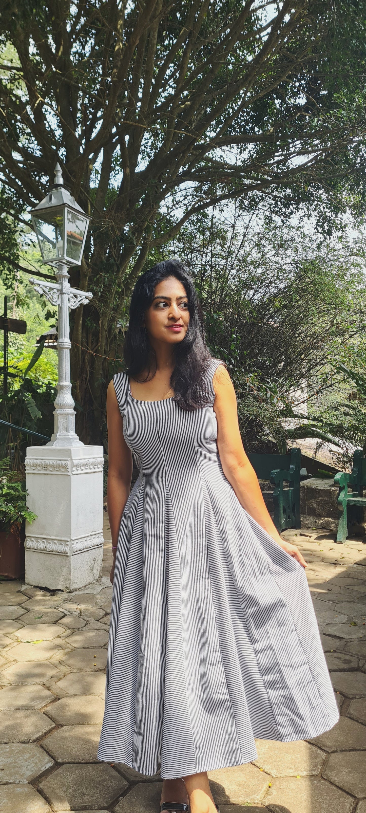 Stripe Symphony Frock