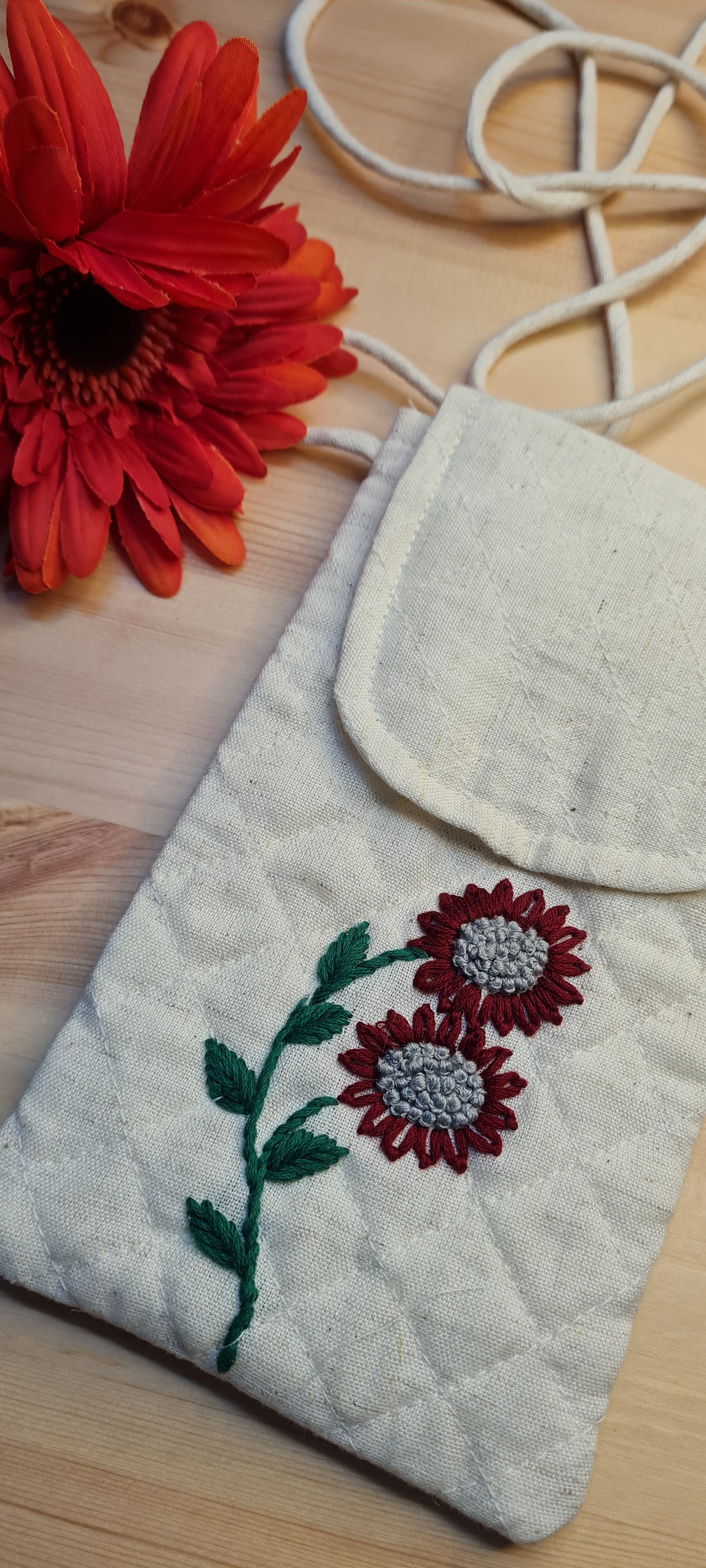 The Maroon Magic Sling Bag