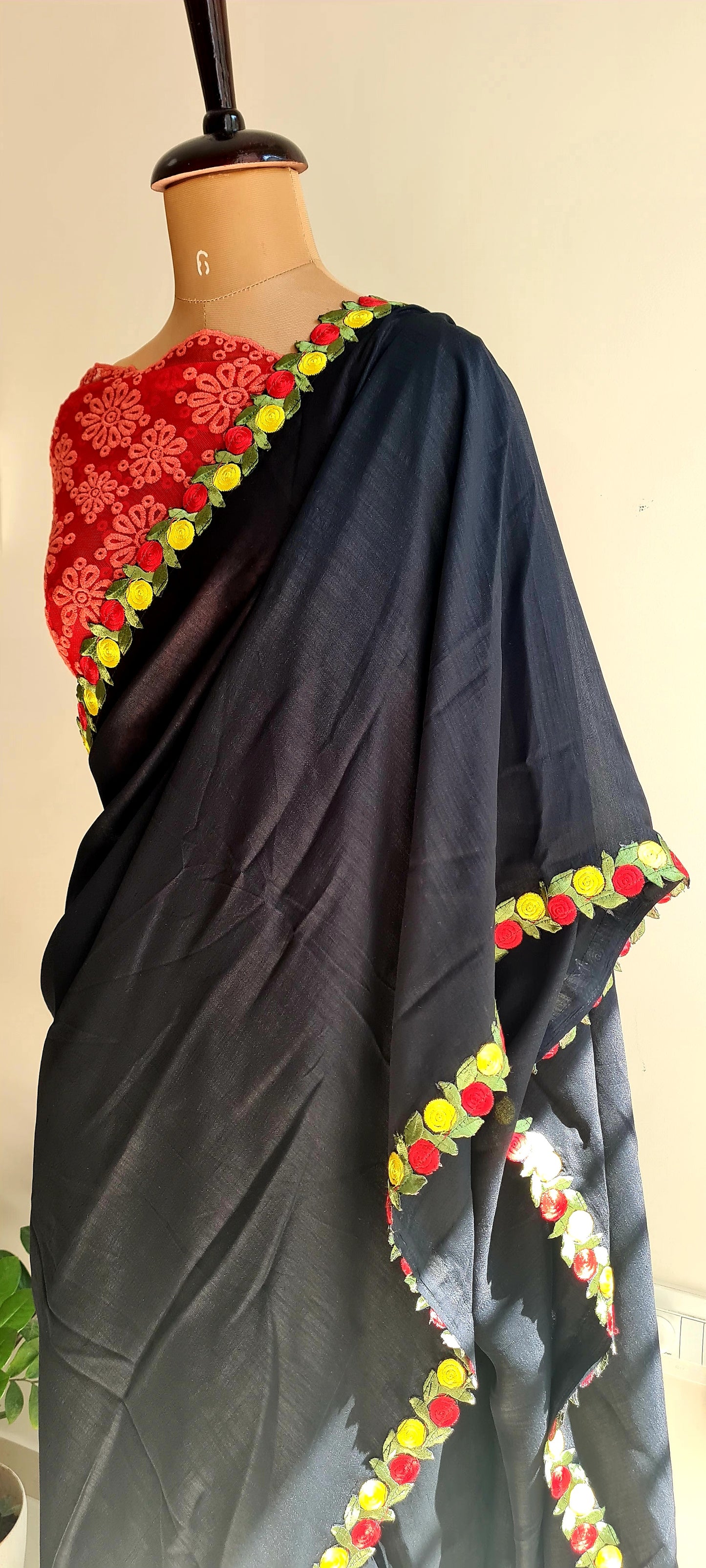 The Black Saree..