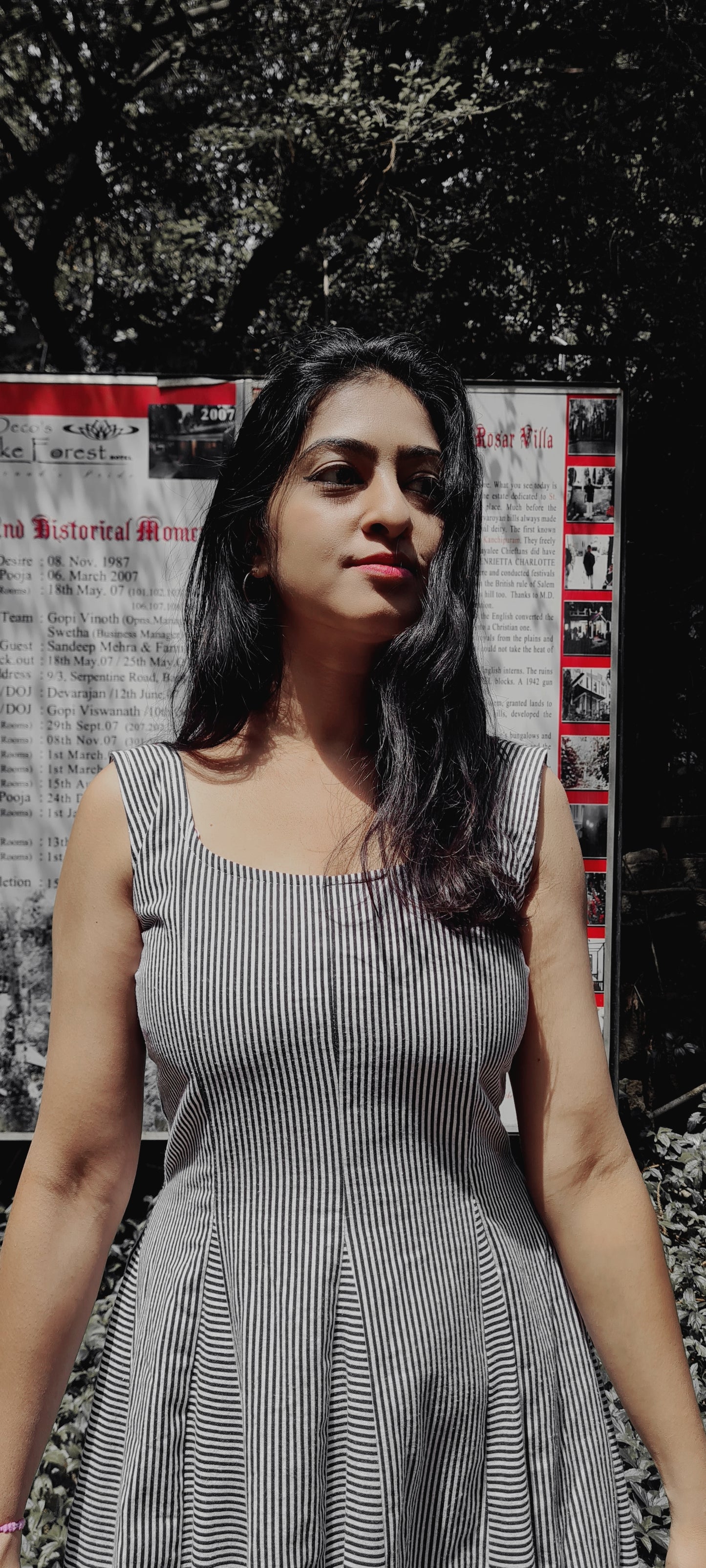 Stripe Symphony Frock