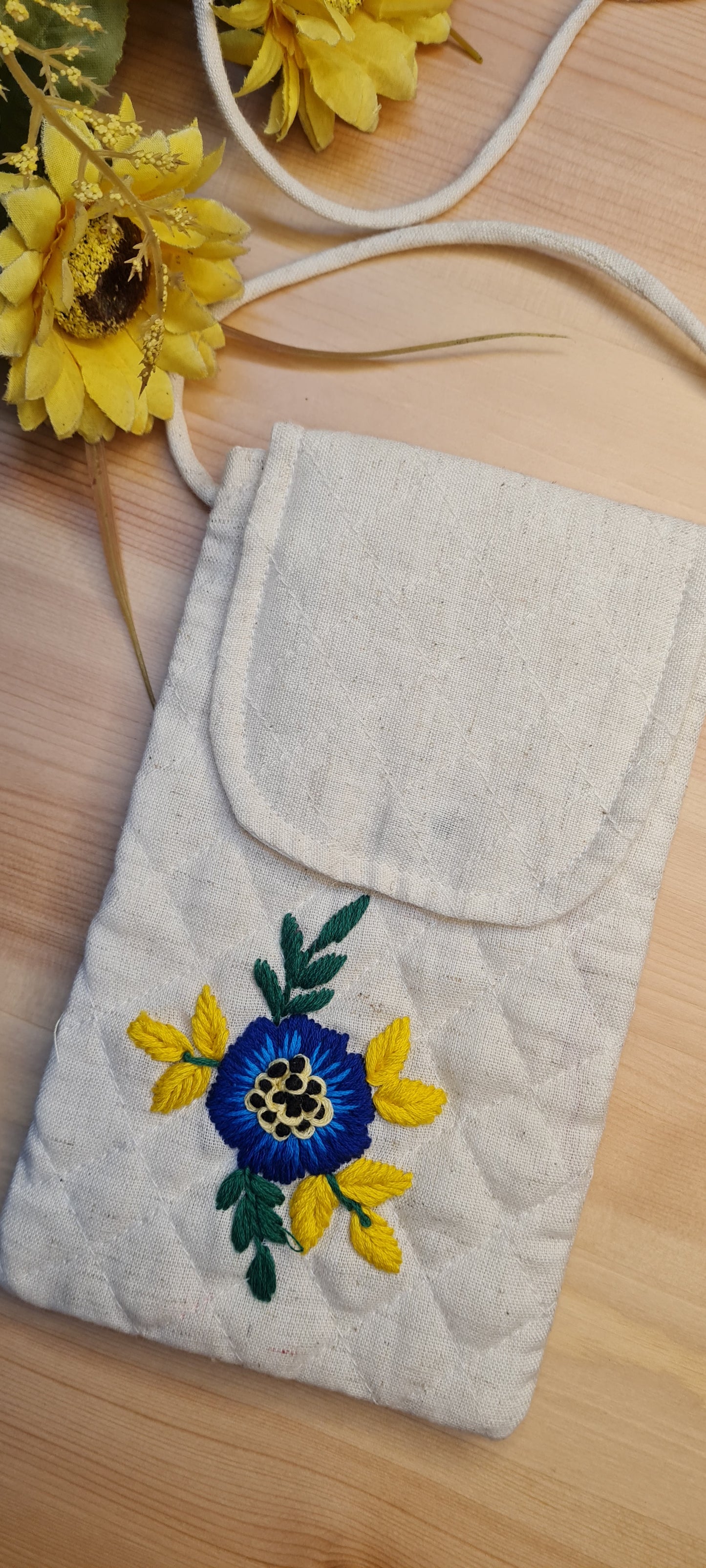 The Yellow Blue Floral