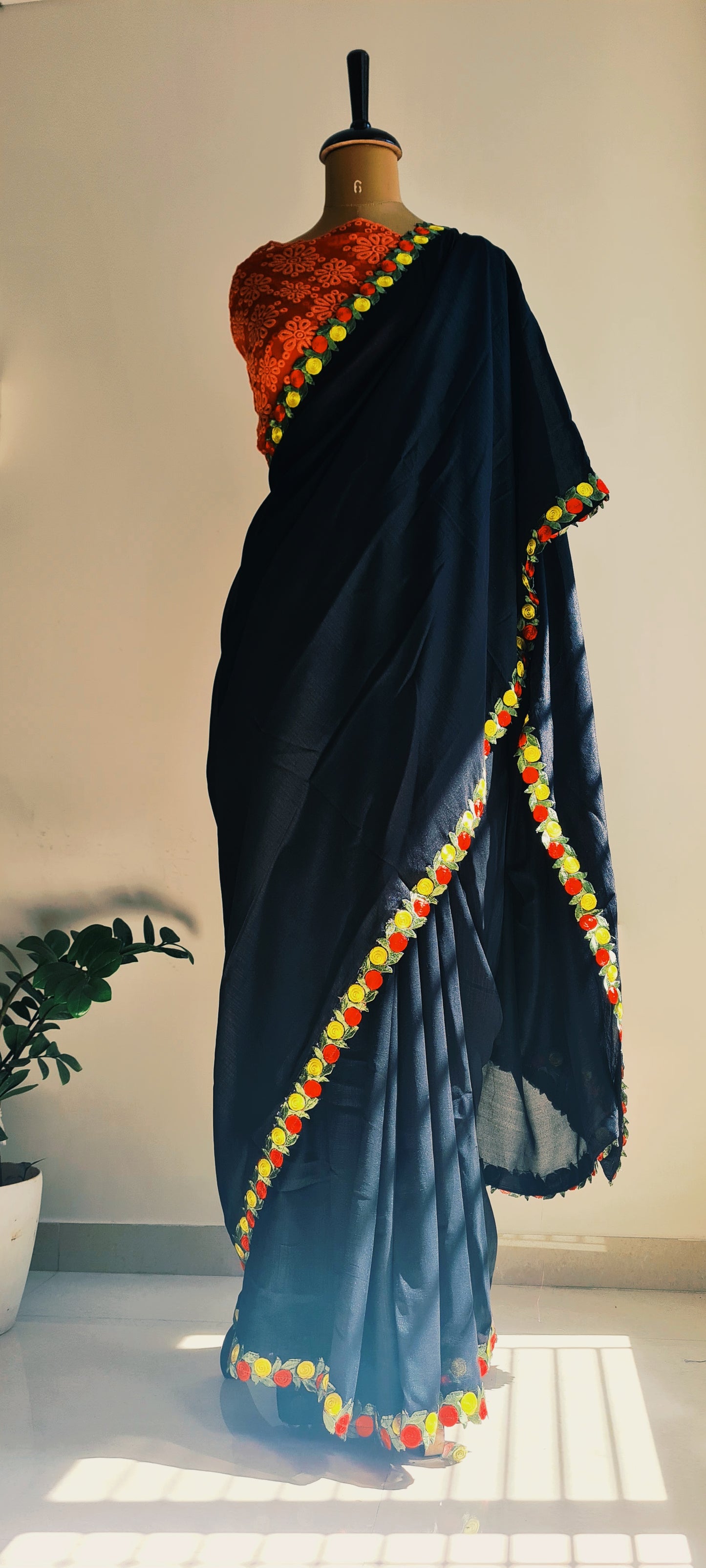 The Black Saree..