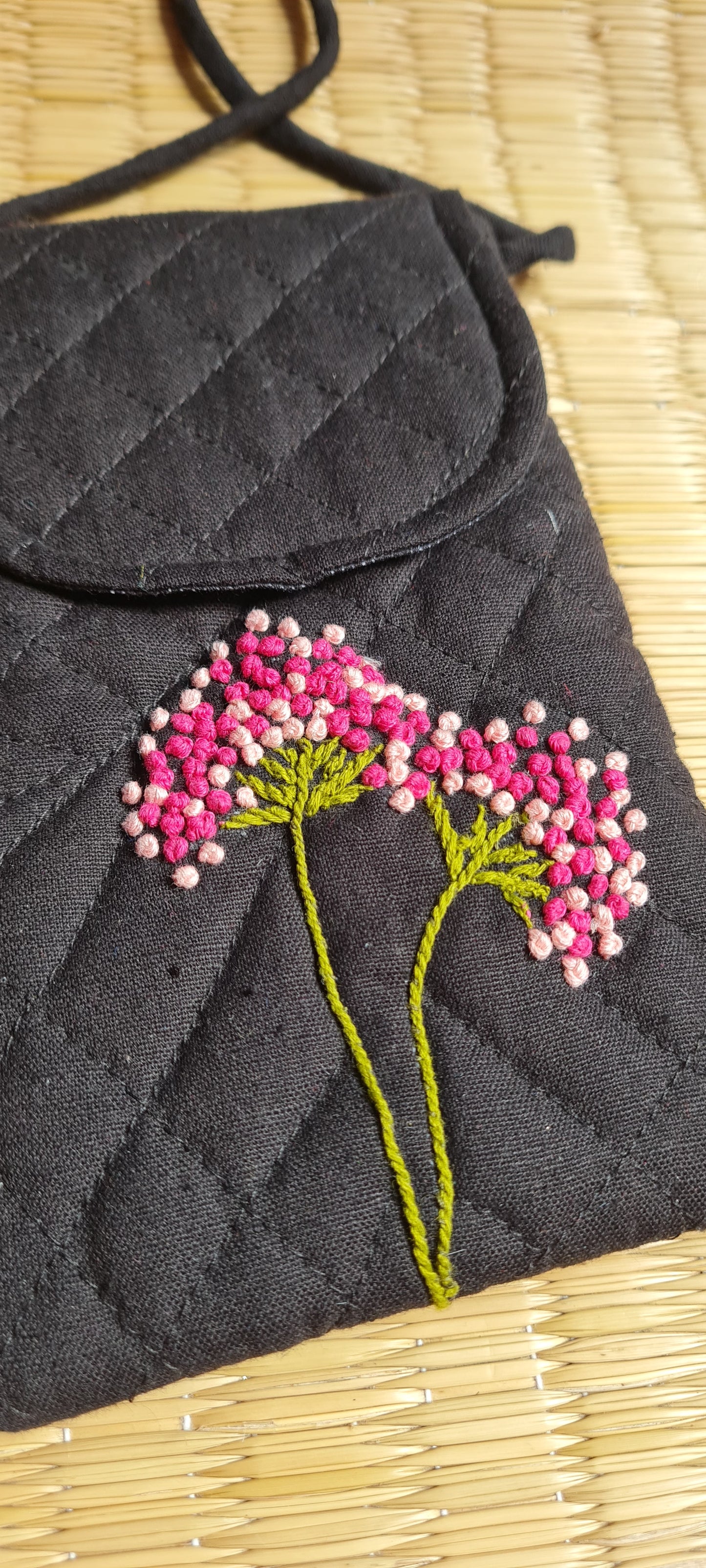 Pink Blossoms Sling Bag