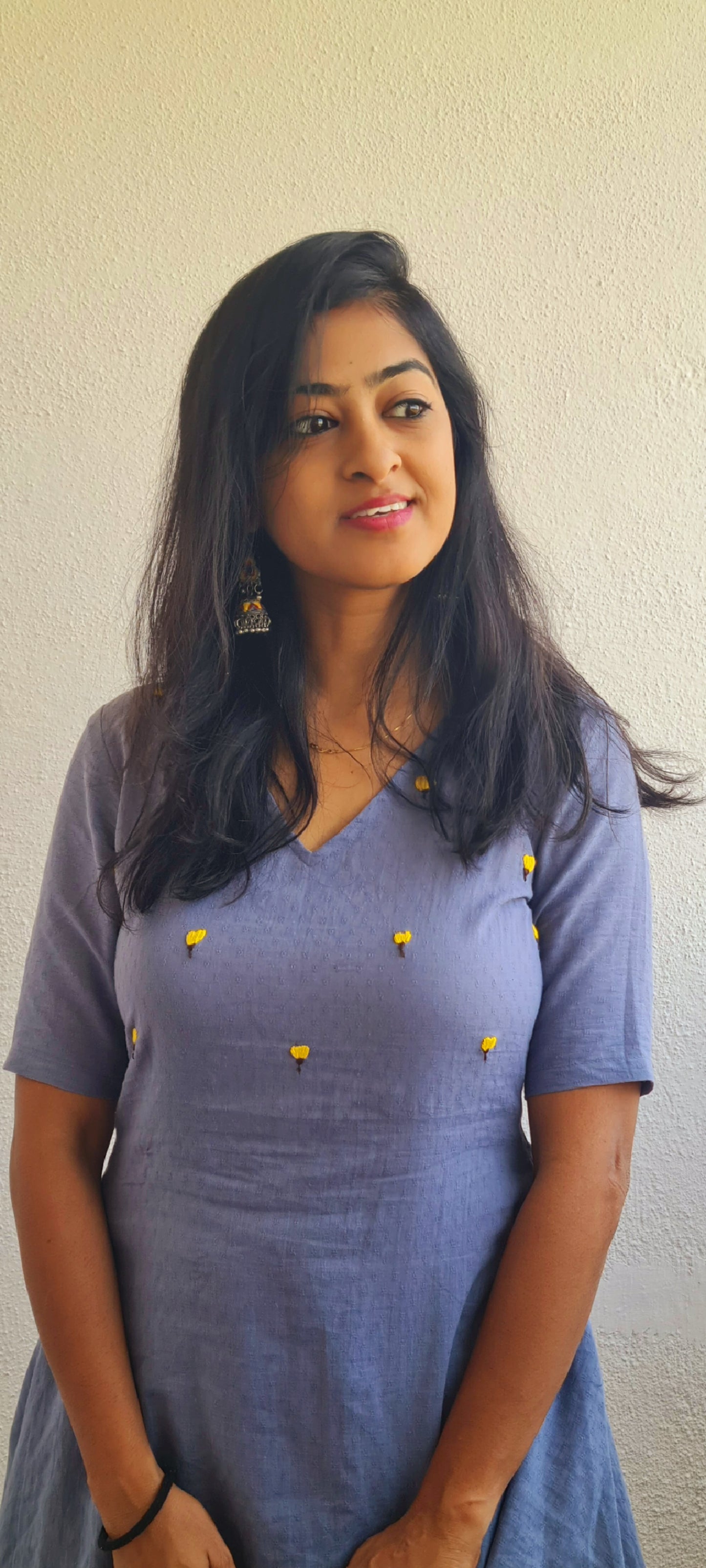 Hand Embroidered Grey Coord Set HECOO09