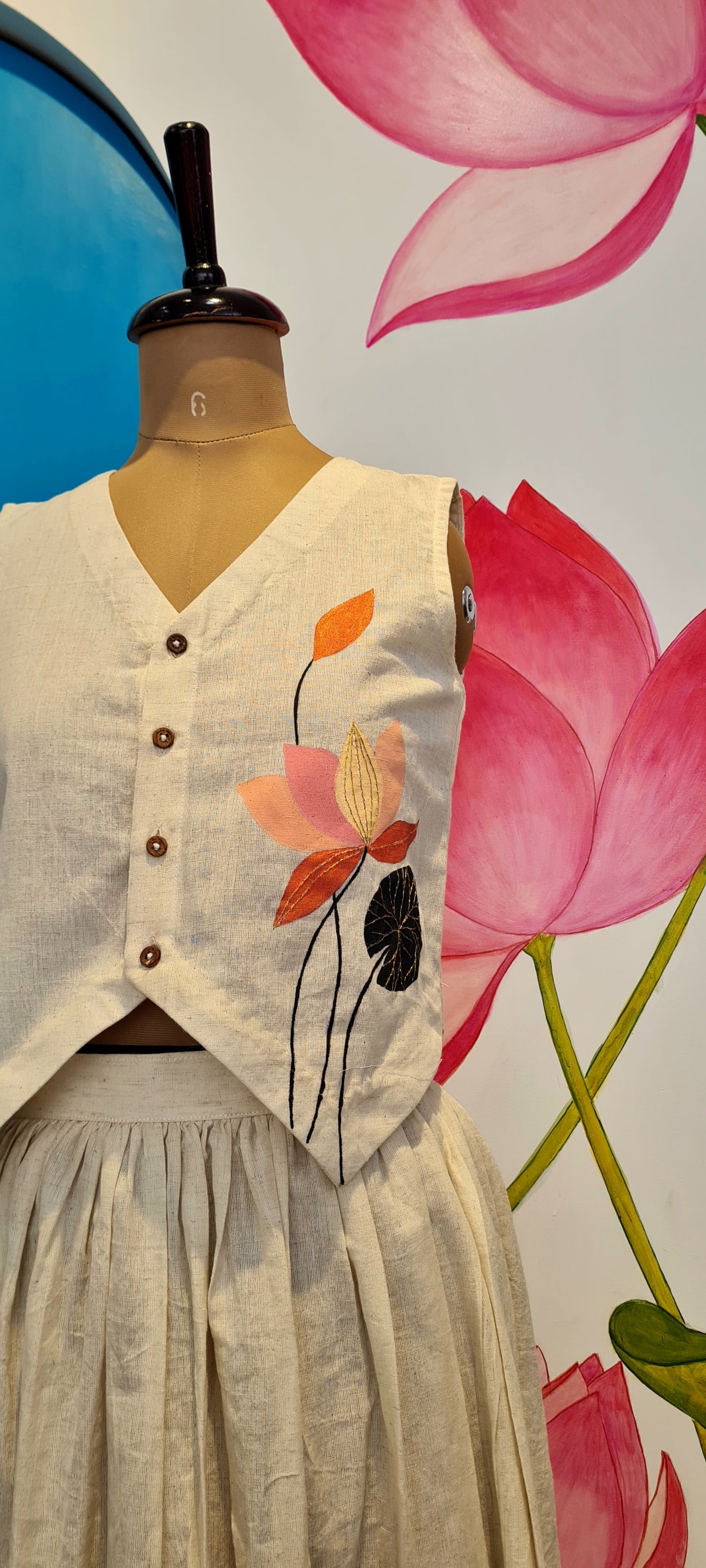 The Lotus Whisper Skirt And Top
