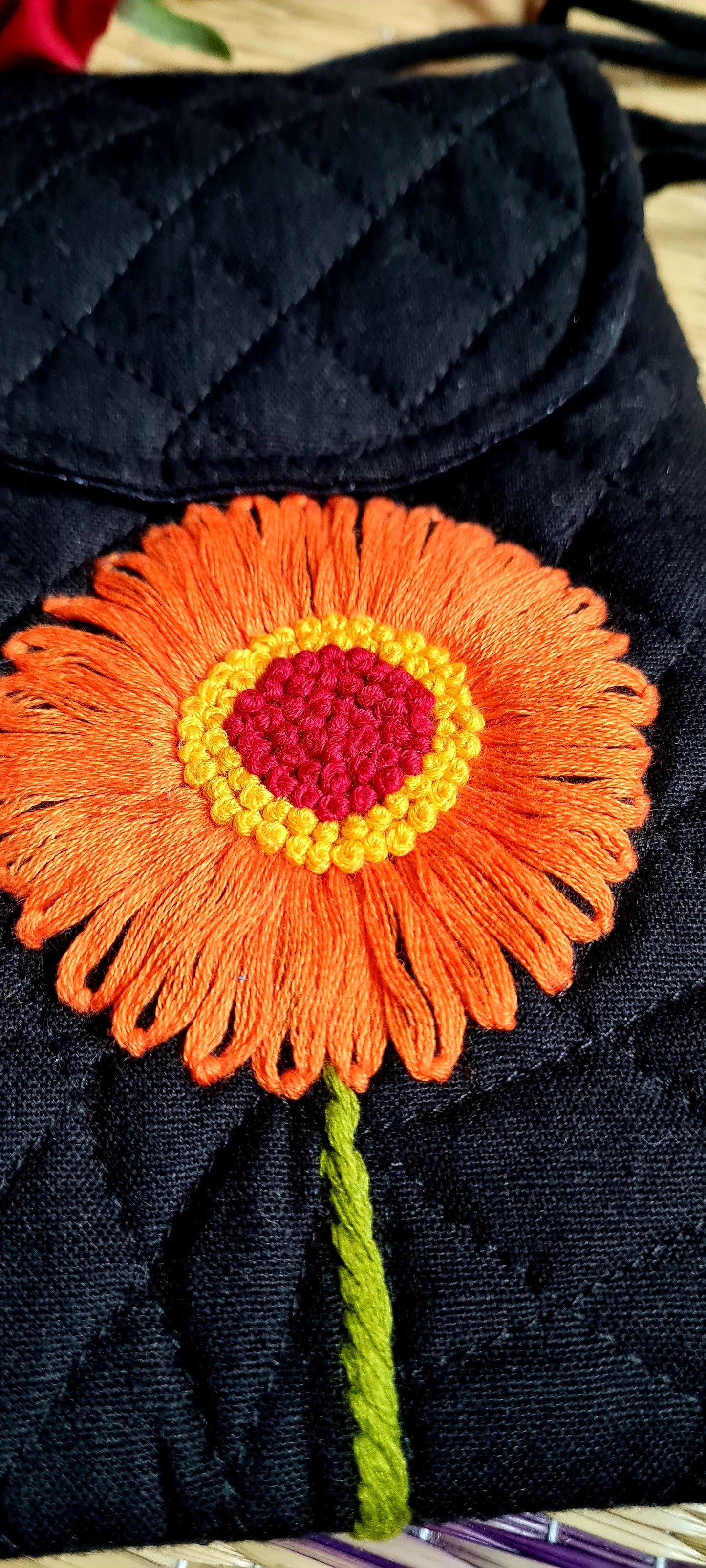 Orange Blossom Sling Bag