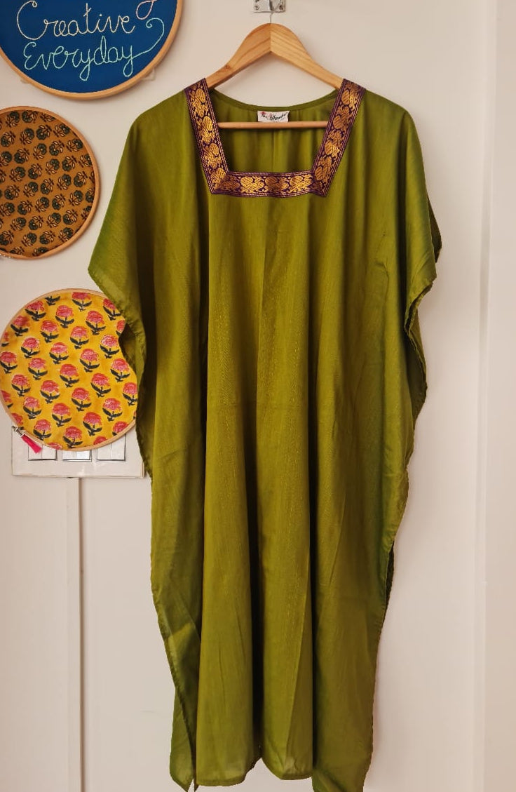 Olive Grace Kaftan(KF0001)