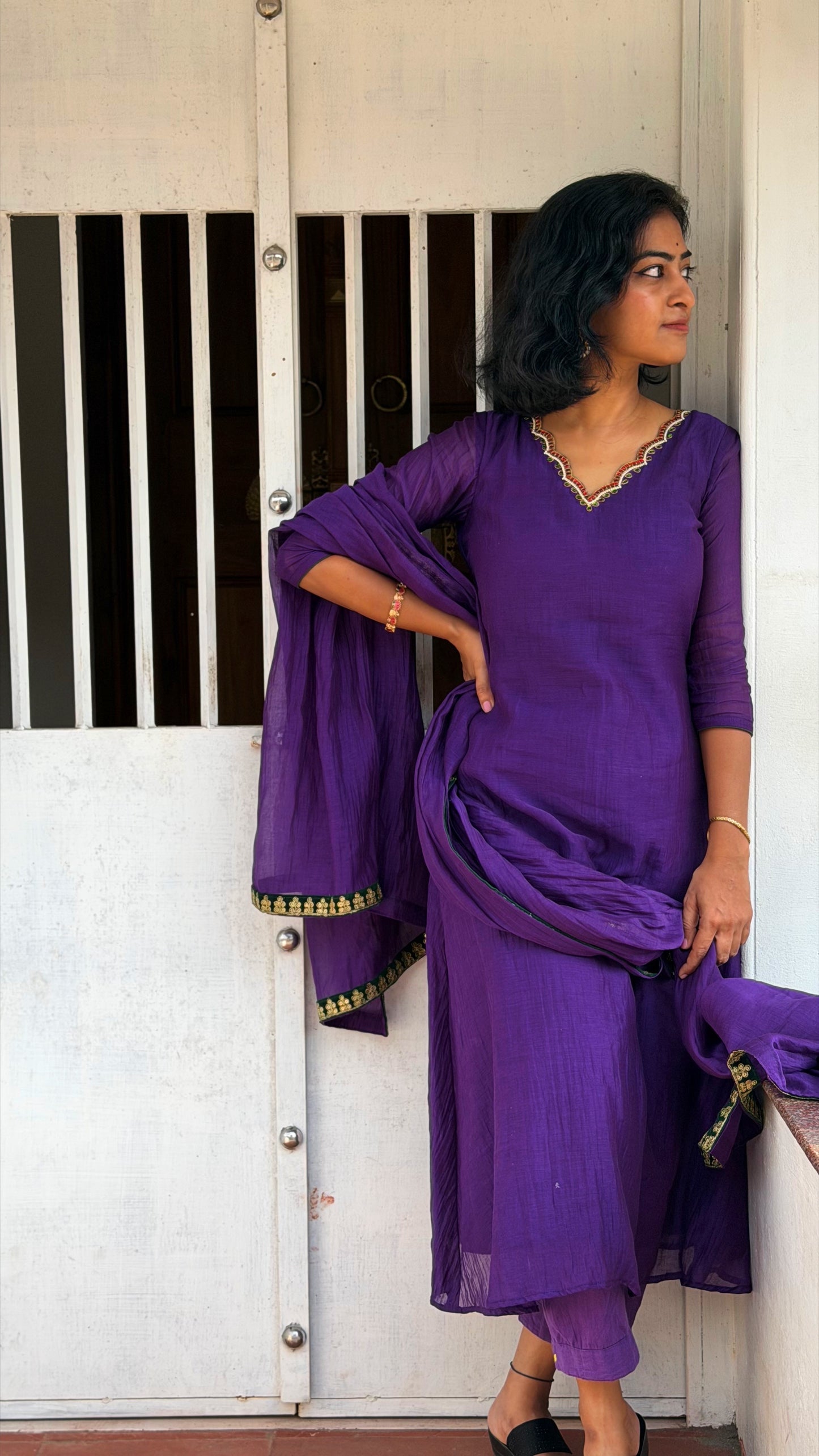 Jadau Purple Heirloom Set
