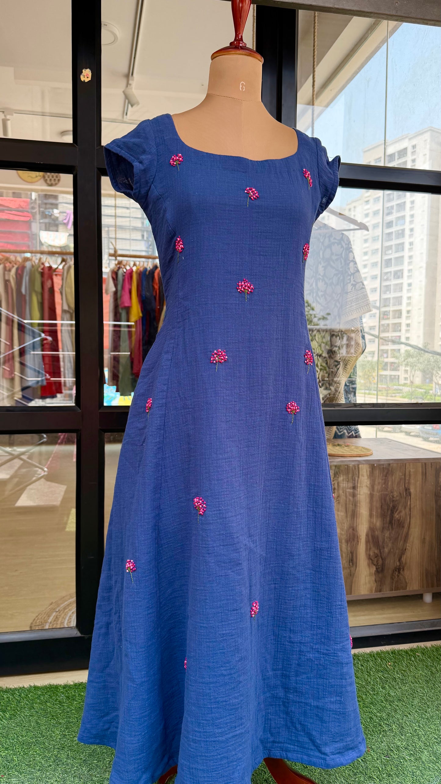 Cherry Bloom Classic Dress