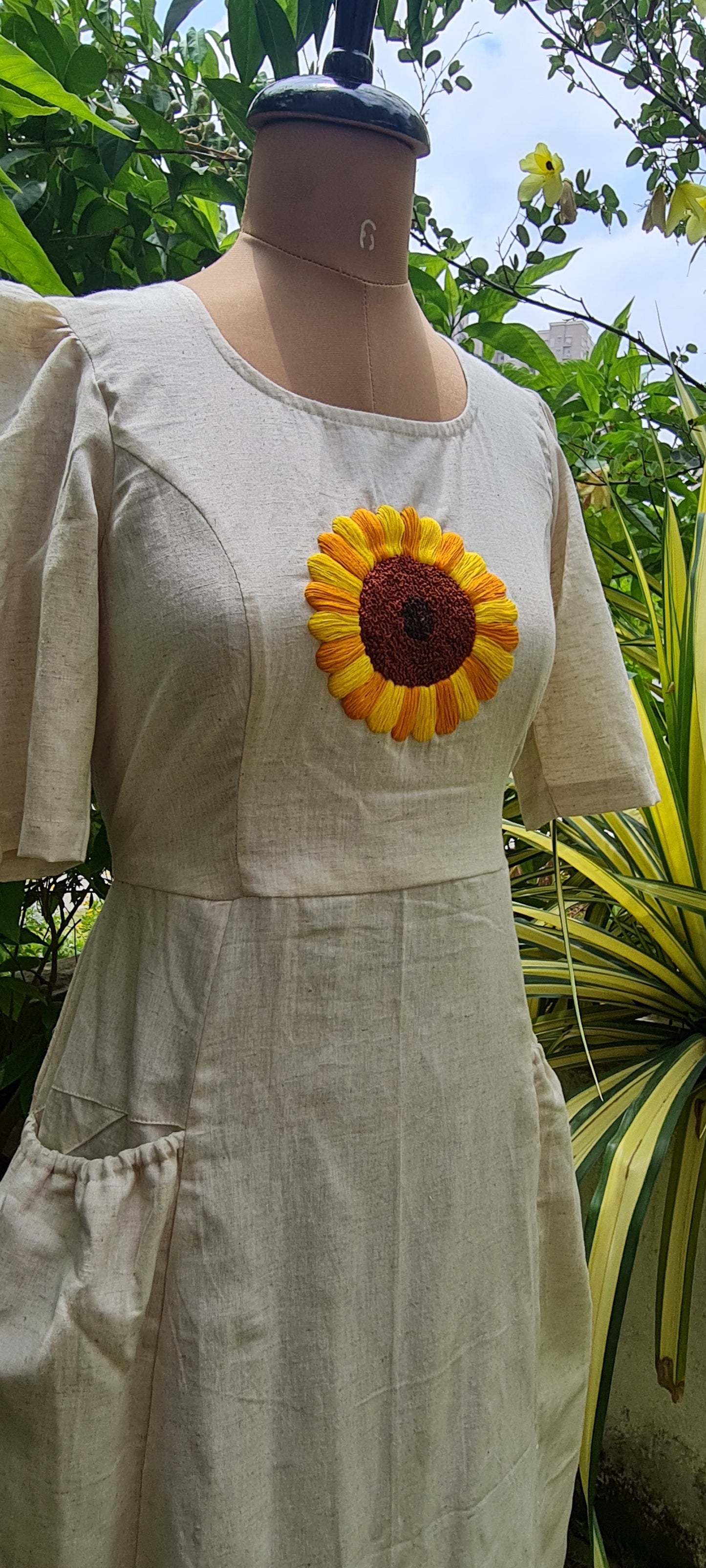 Suryamukhi Pocket Dress