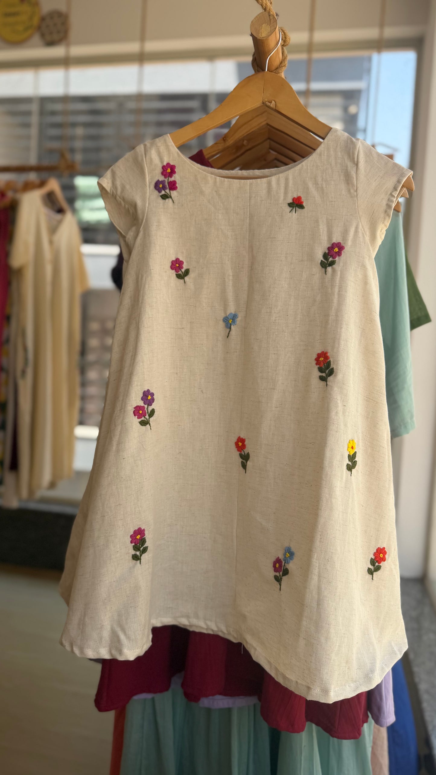 🌼 Meadow – Hand Embroidered Kurta Set 🌼