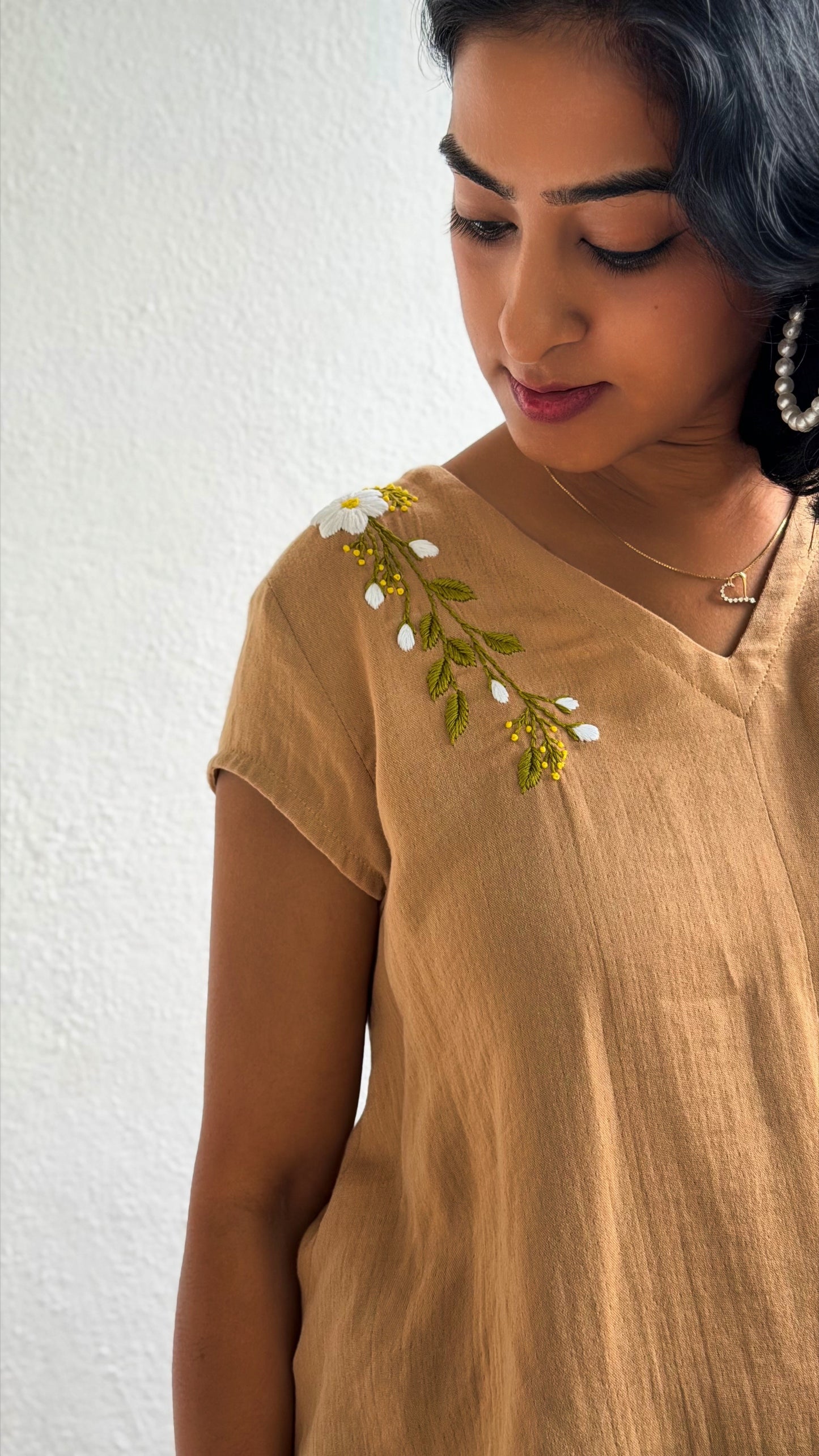 Earthy Leaf Top