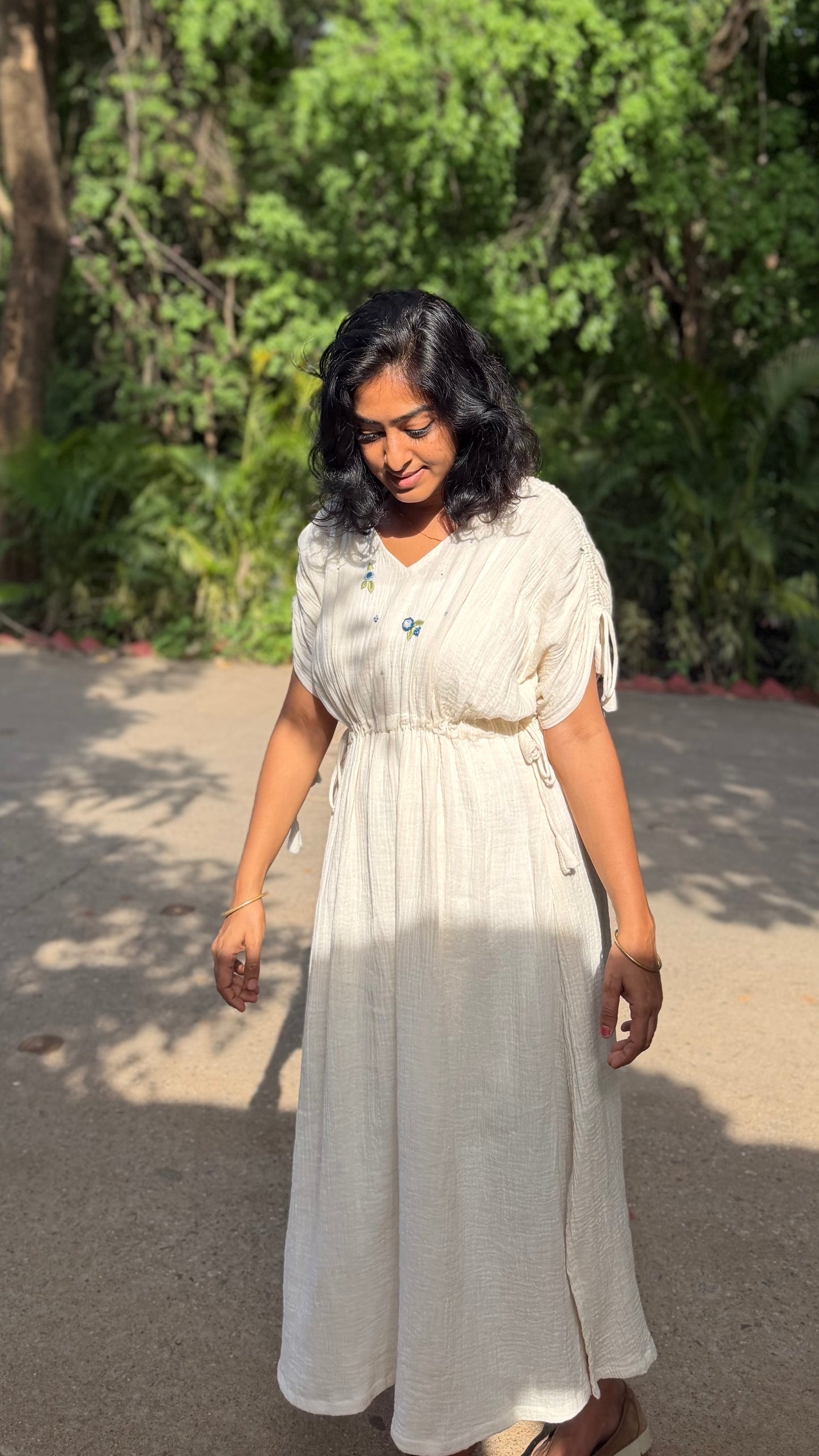 Blue bell Whisper Tie Dress
