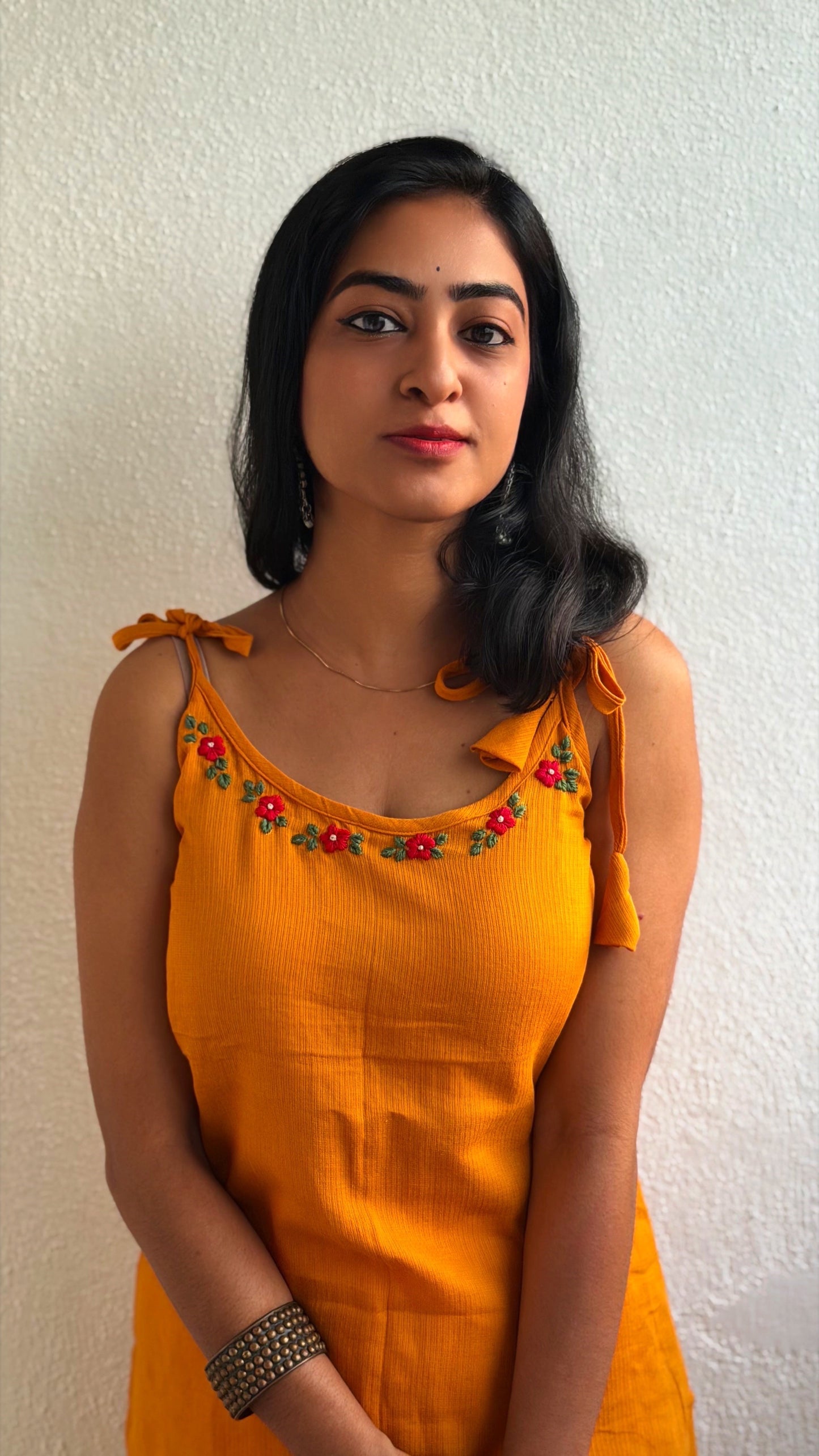 Scarlet Bloom Kurti