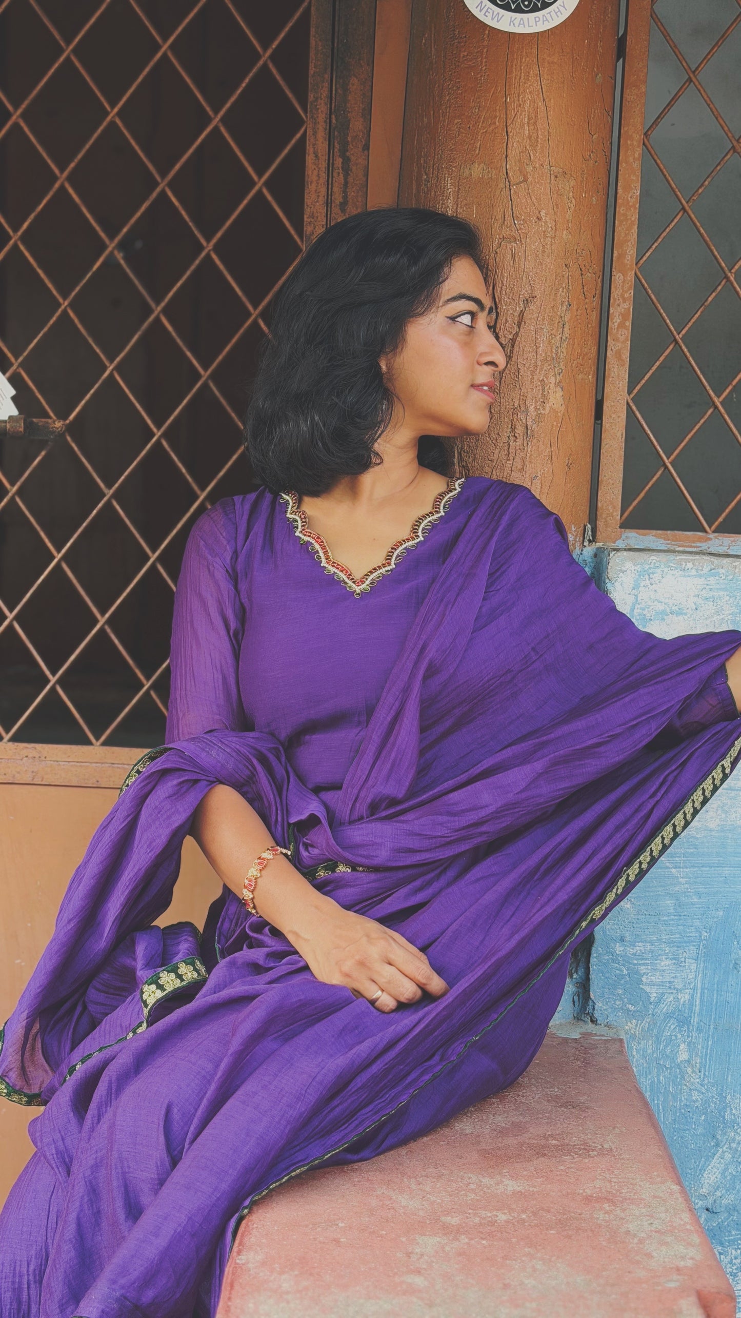 Jadau Purple Heirloom Set