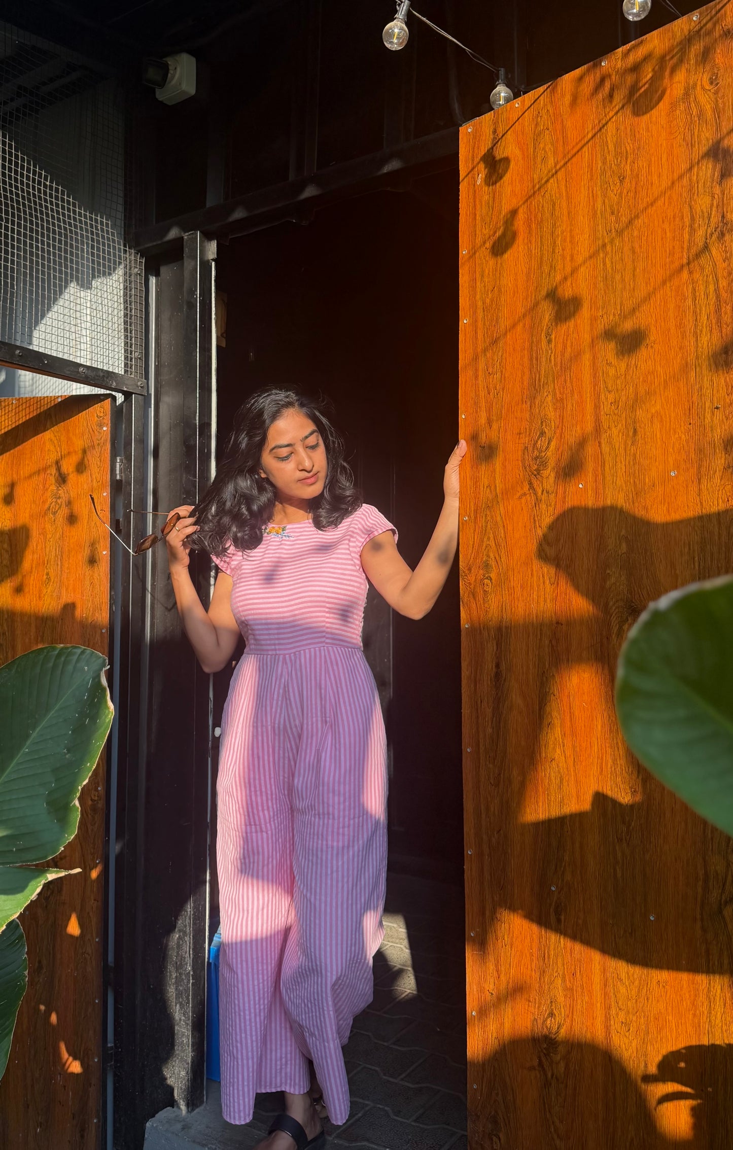 Blush Breeze Handcrafted Jumpsuit