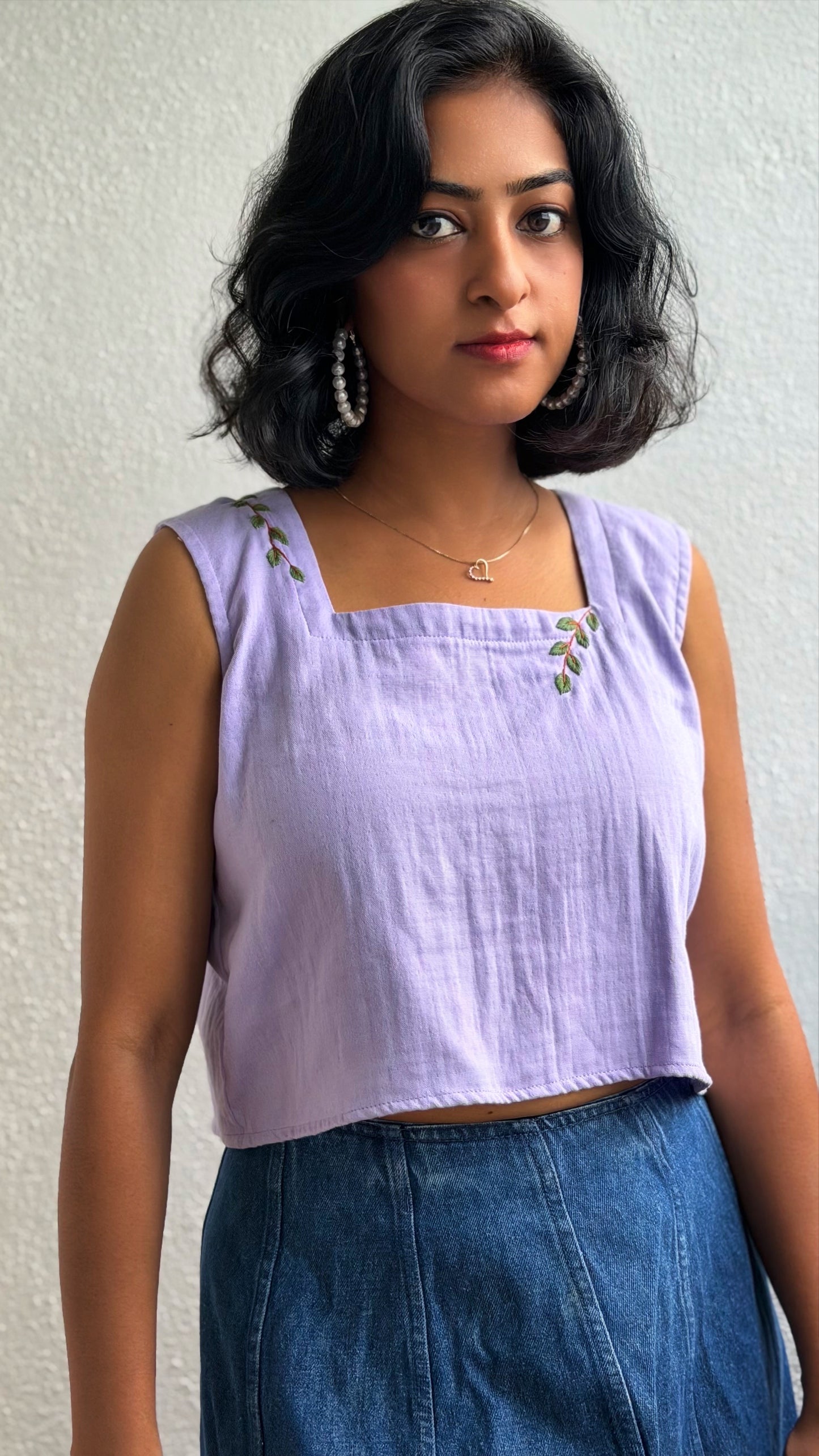 Lilac Whisper Top