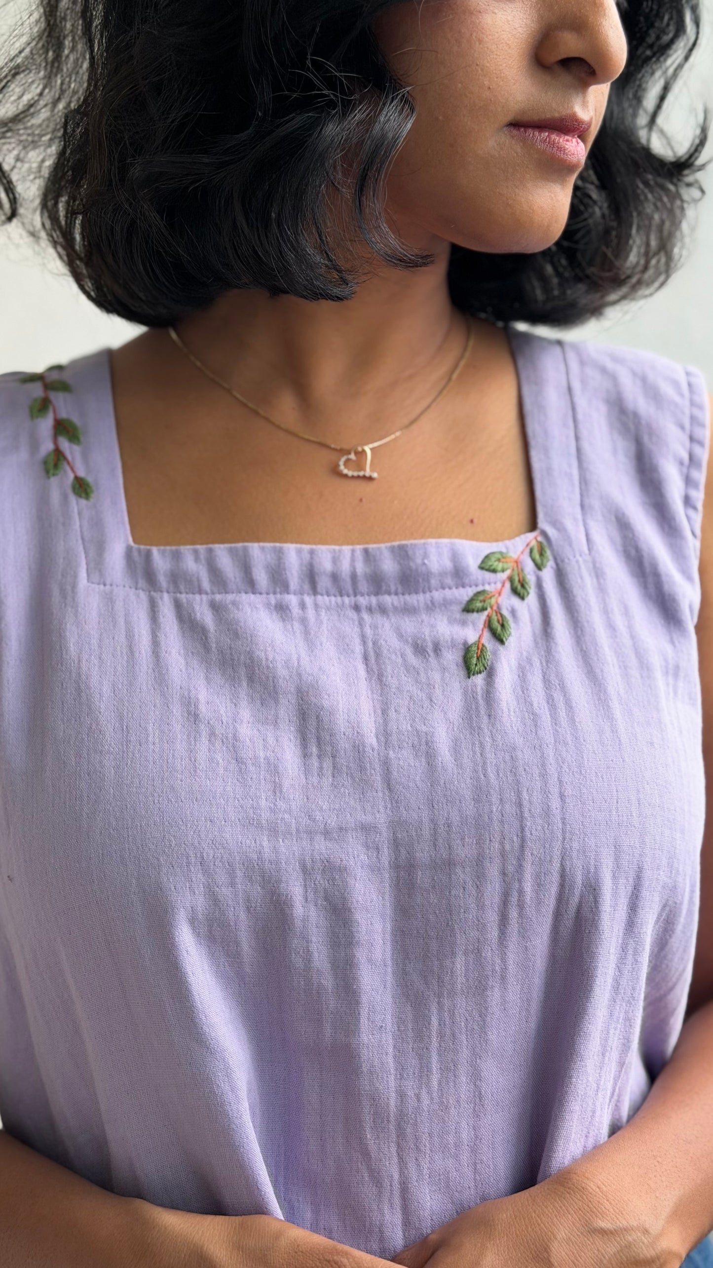 Lilac Whisper Top