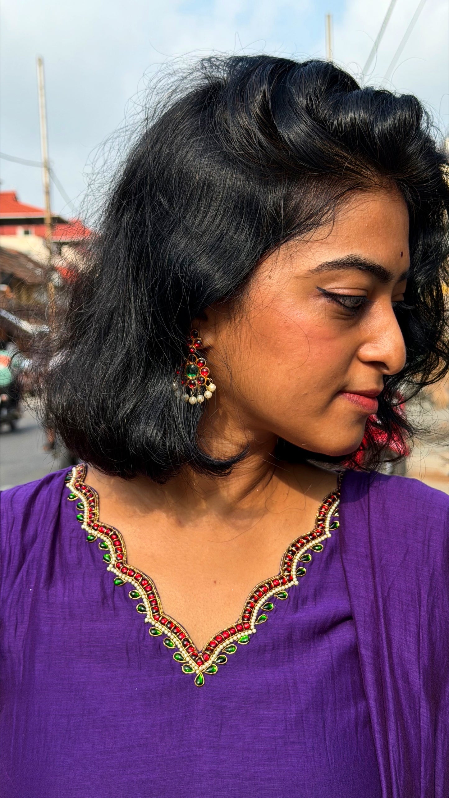 Jadau Purple Heirloom Set