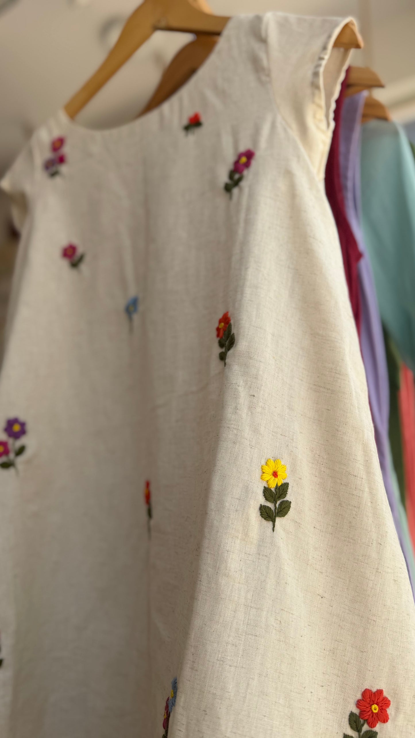 🌼 Meadow – Hand Embroidered Kurta Set 🌼