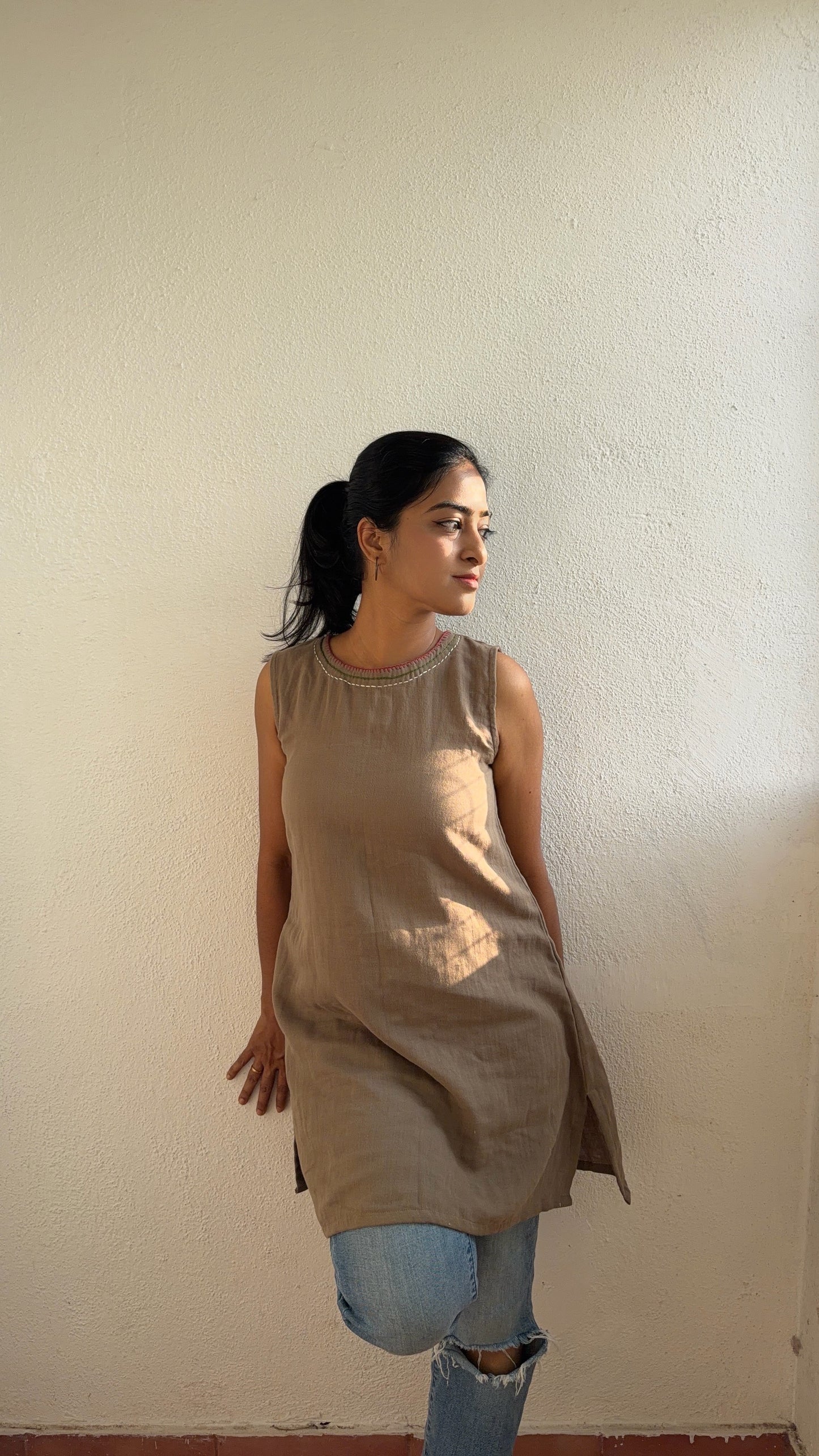 Mocha Meadow Tunic