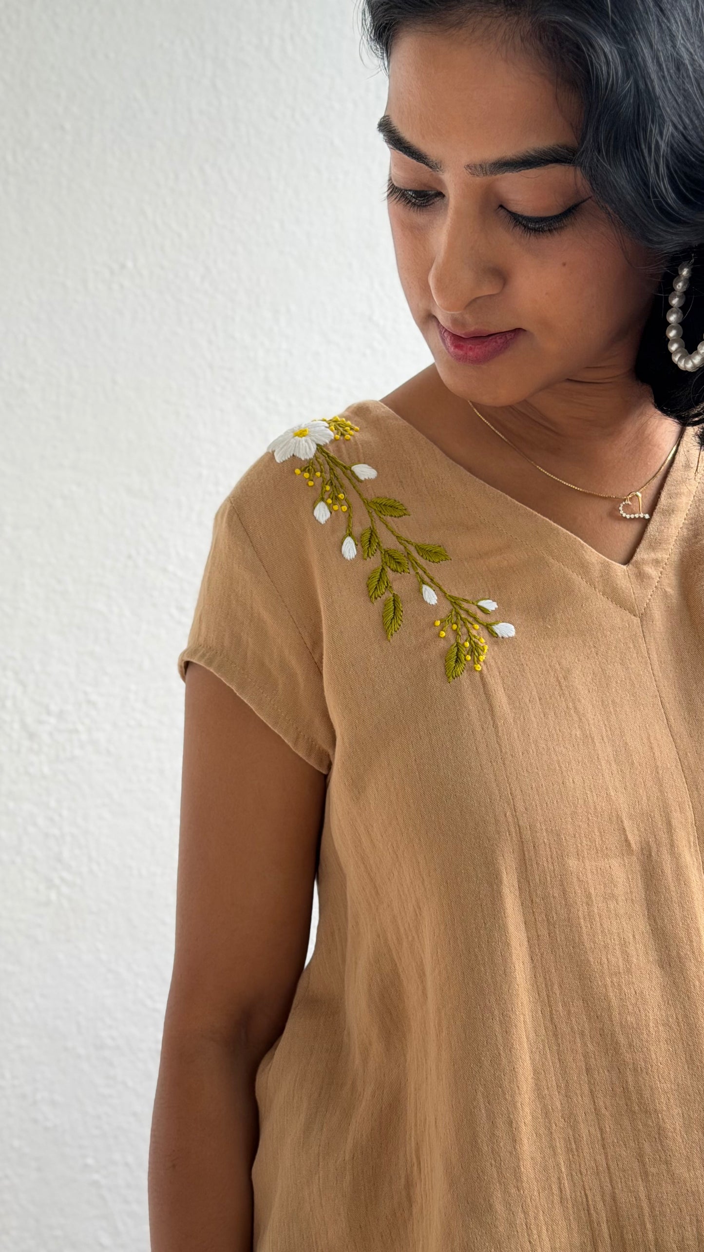 Earthy Leaf Top