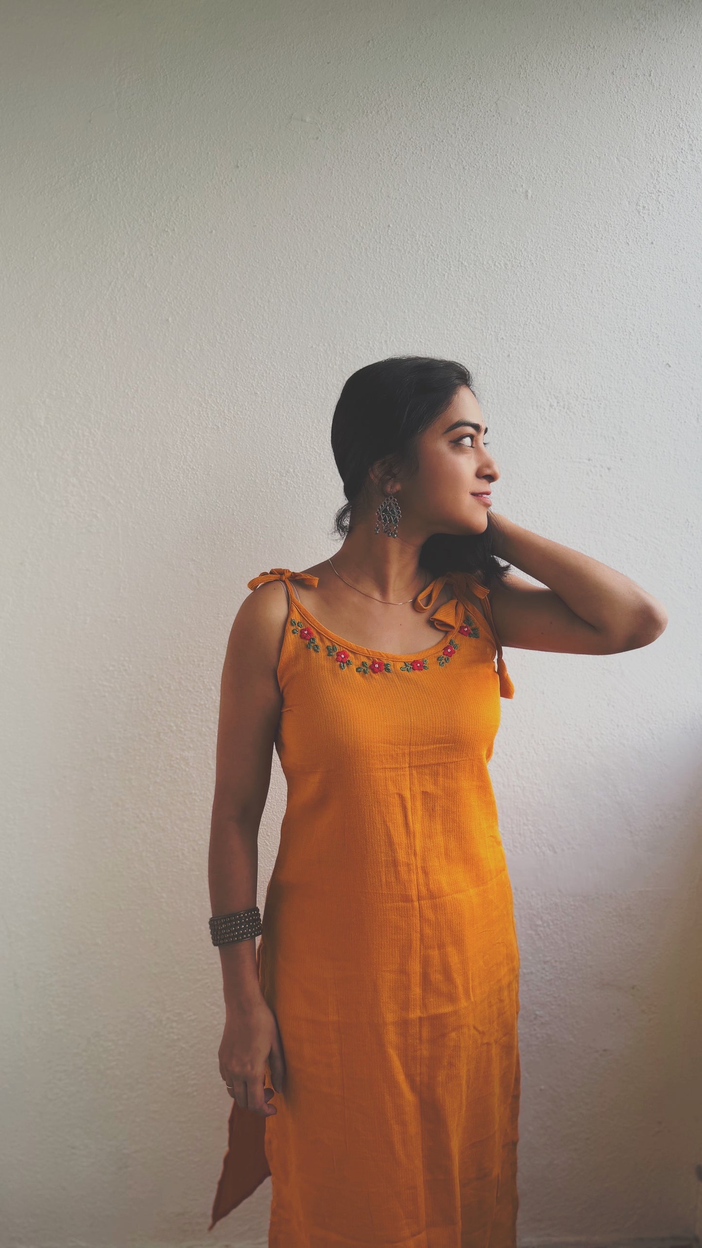 Scarlet Bloom Kurti